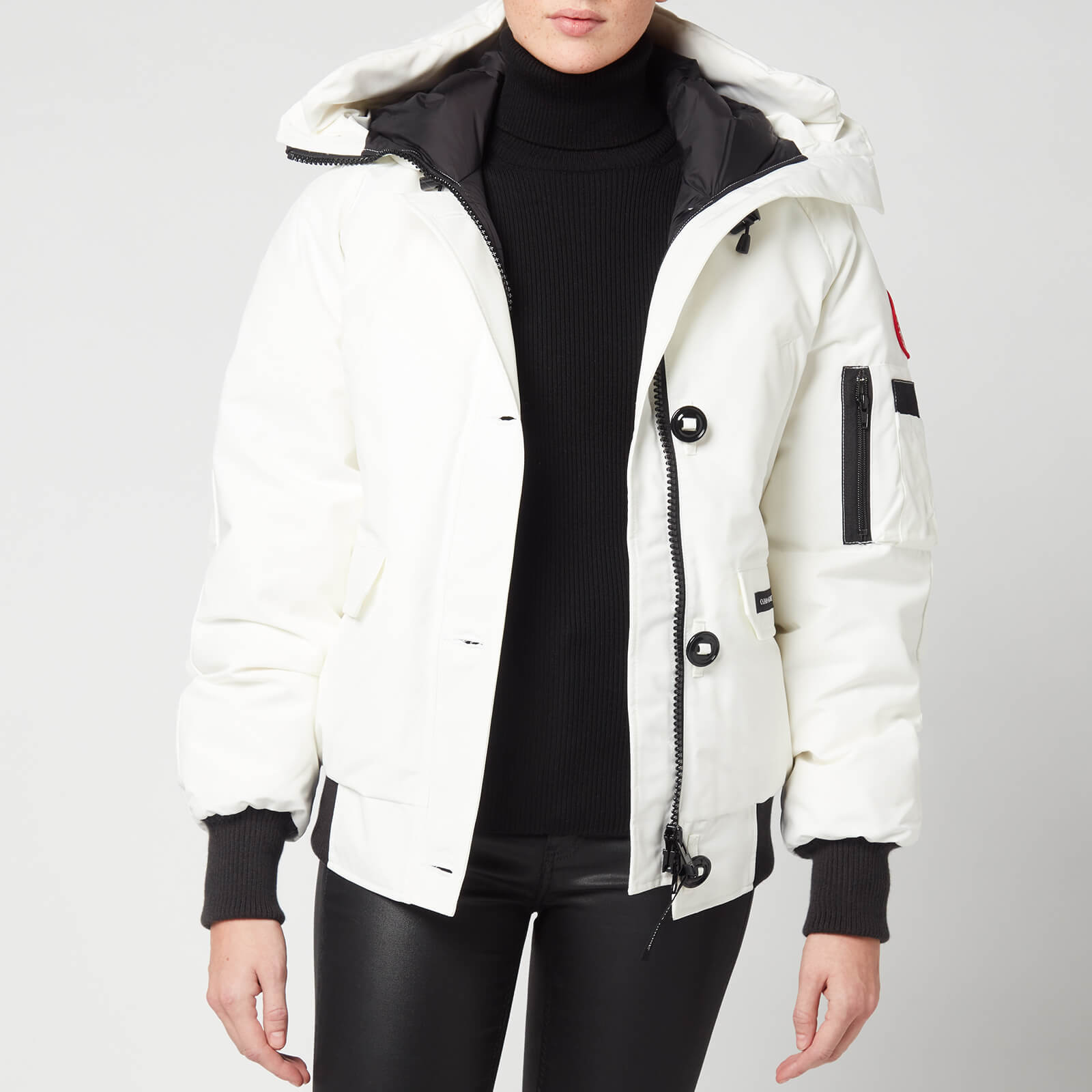 Canada Goose Women's Chilliwack Bomber - Northstar White - L