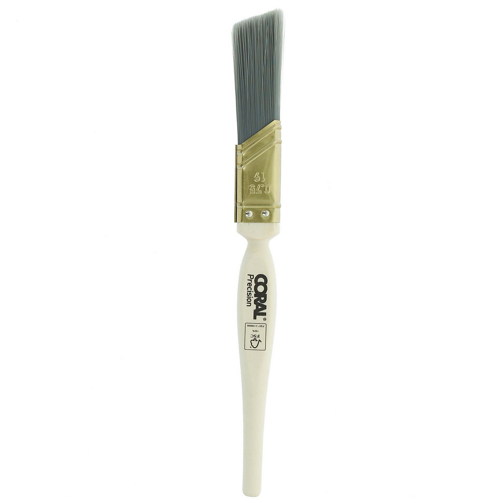 Photo of Coral Precision 0.75 Inch Angled Paint Brush For Windows & Mouldings