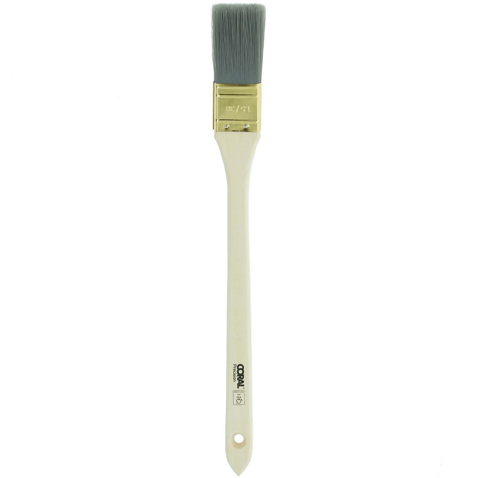 Photo of Coral Precision 1.5 Inch Long Paint Brush For Radiators & Hard-to-reach Spaces