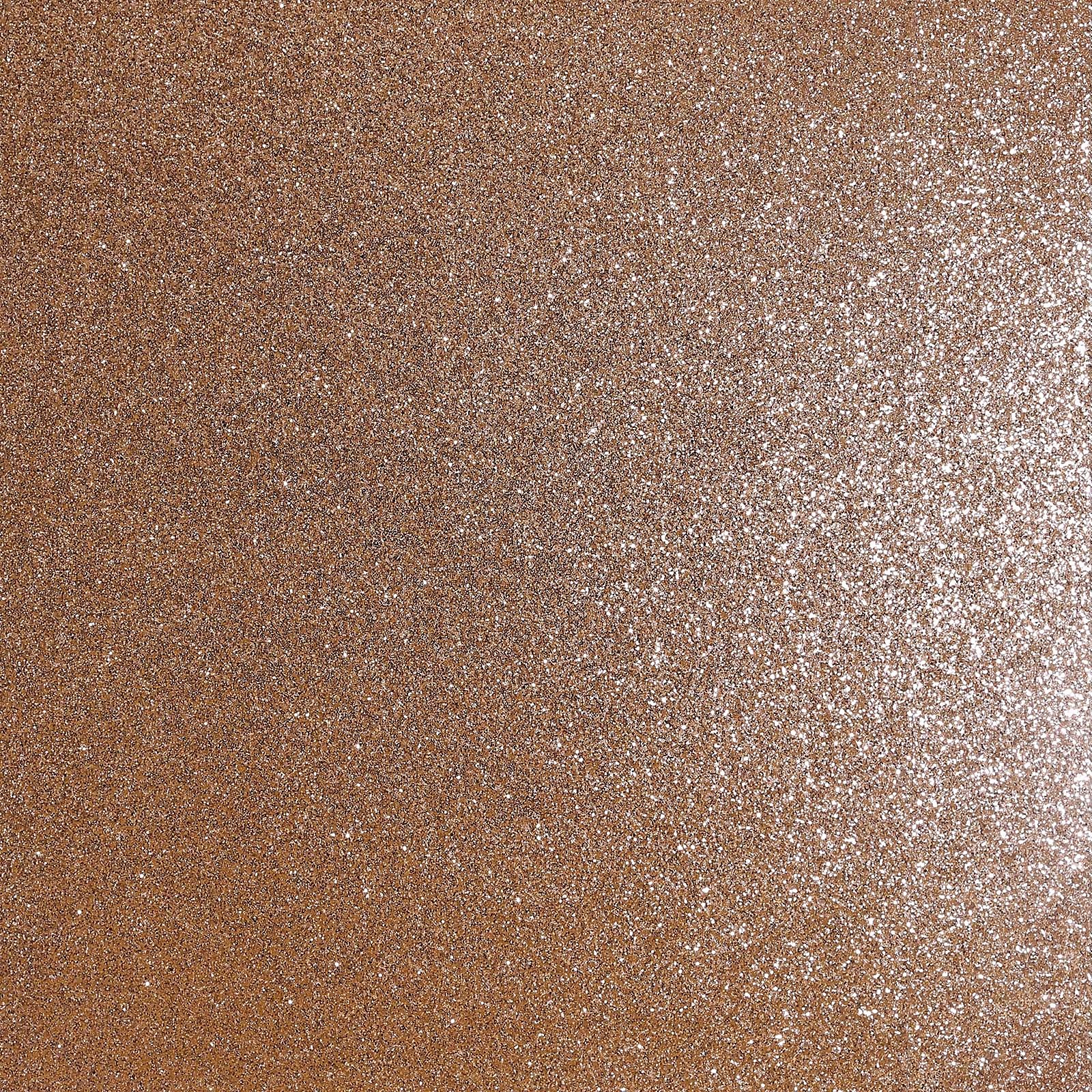 Photo of Arthouse Sequin Sparkle Rose Gold Wallpaper Large Sample