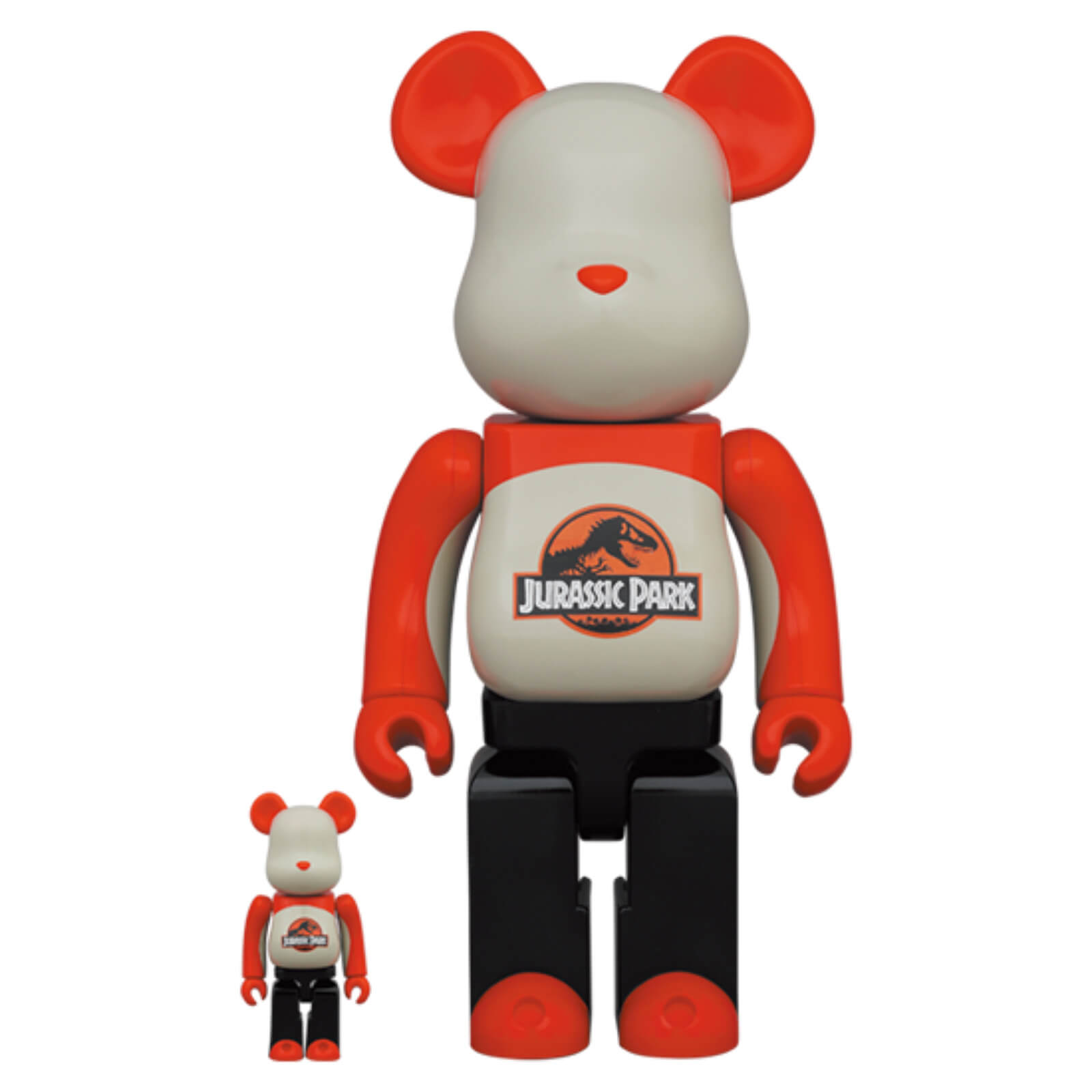Medicom Jurassic Park 100% X 400% Be@rbrick 2-Pack