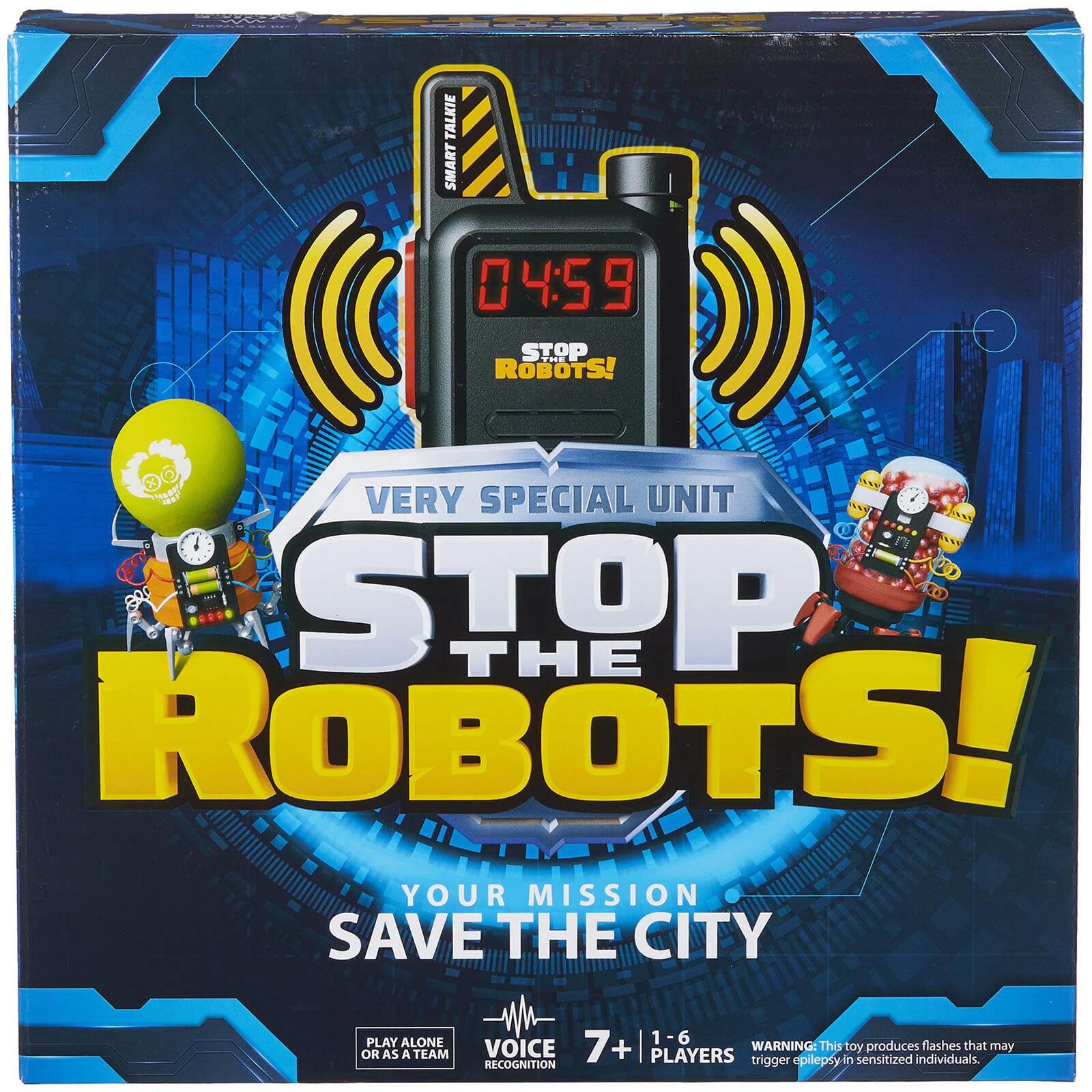 Image of Stop The Robots Game