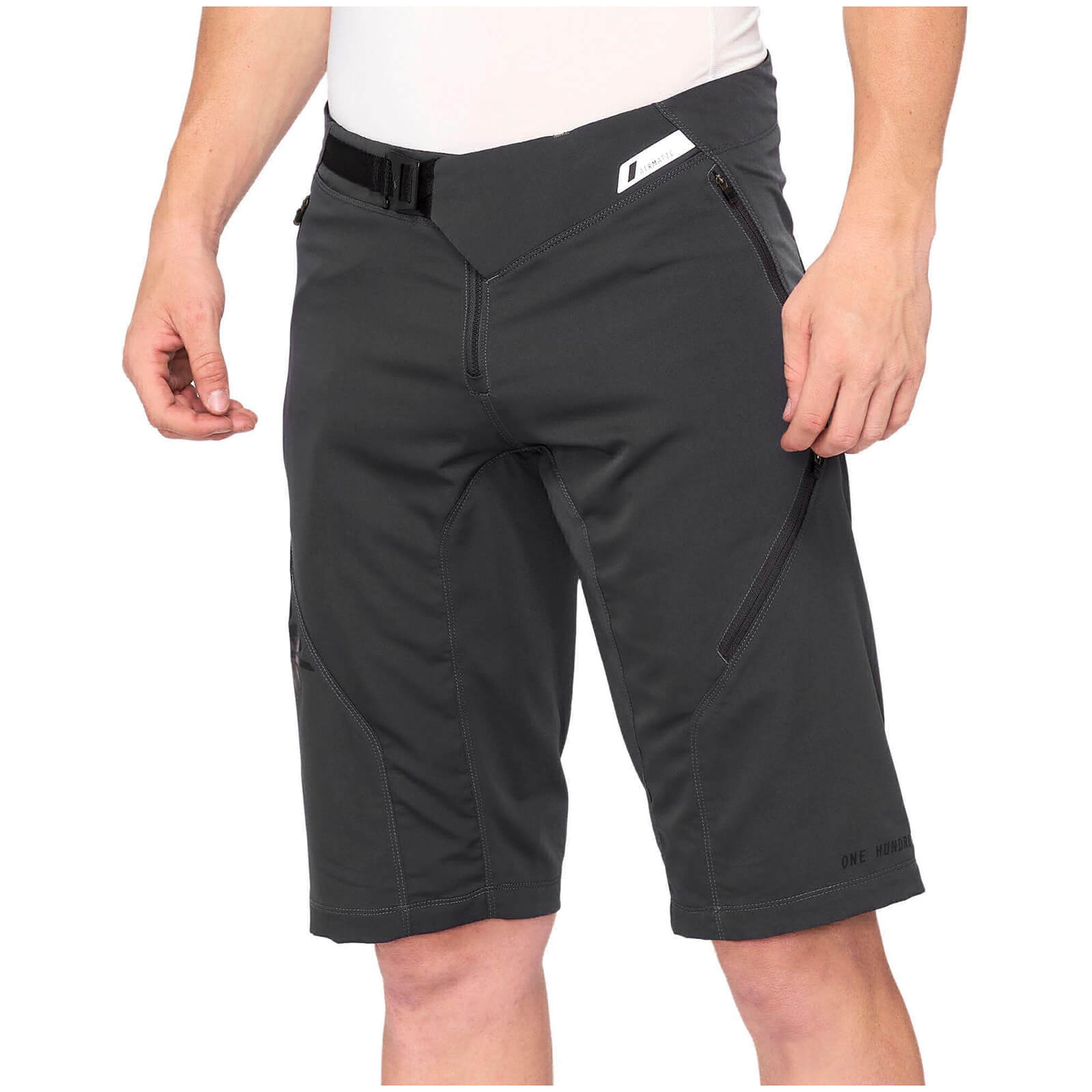 100% Airmatic MTB Shorts - 28 - Charcoal