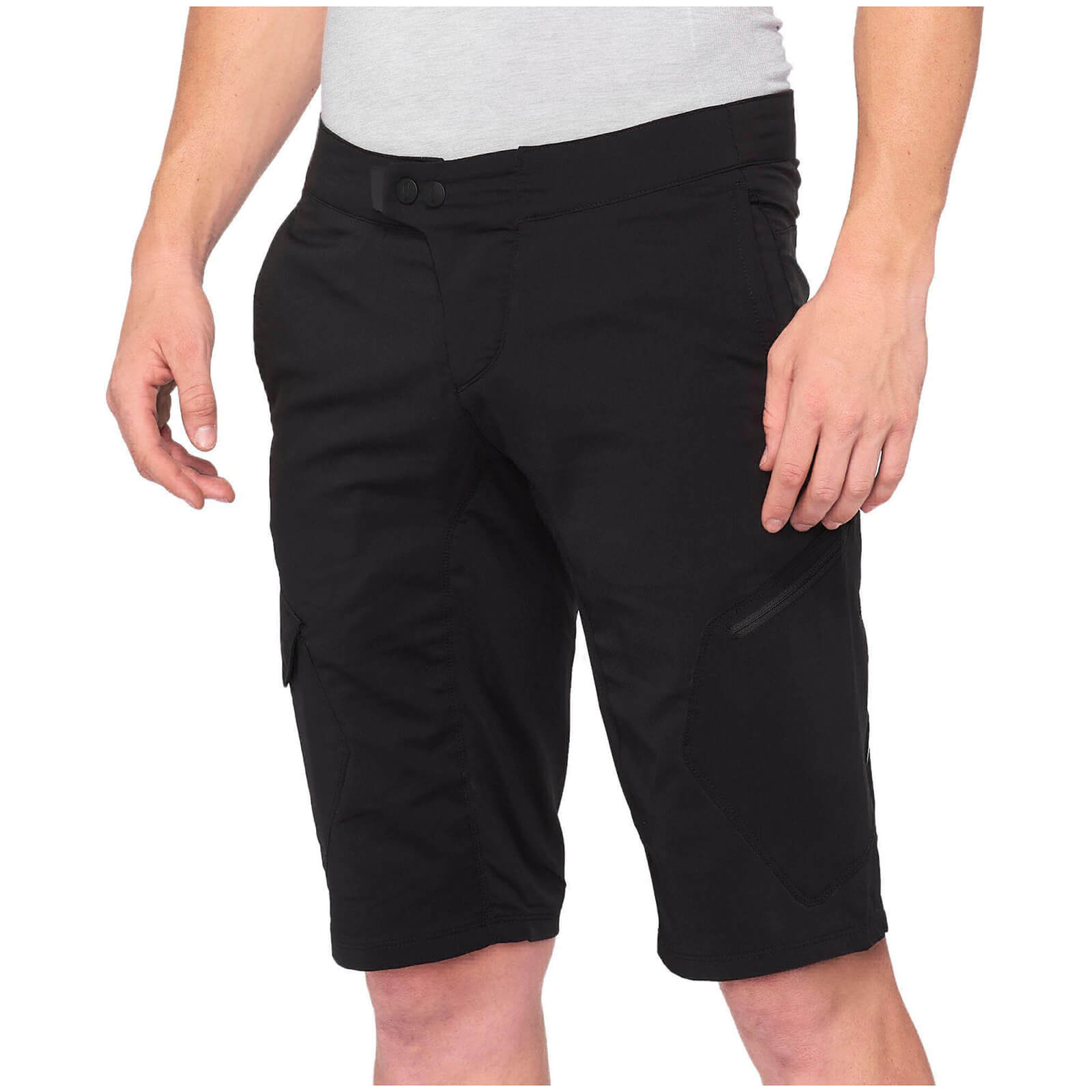 100% Ridecamp MTB Shorts - 28 - Black