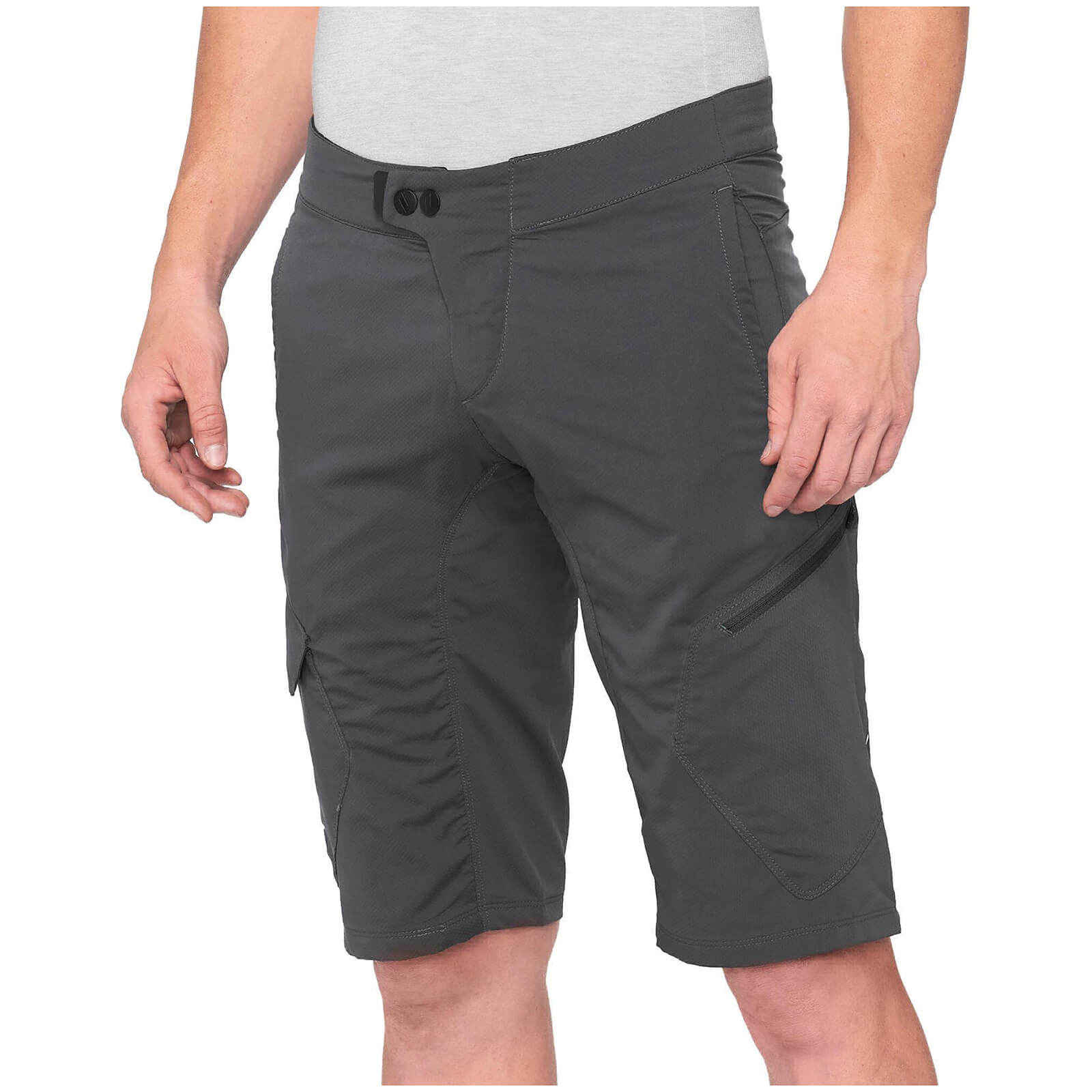 100% Ridecamp MTB Shorts - 30 - Charcoal