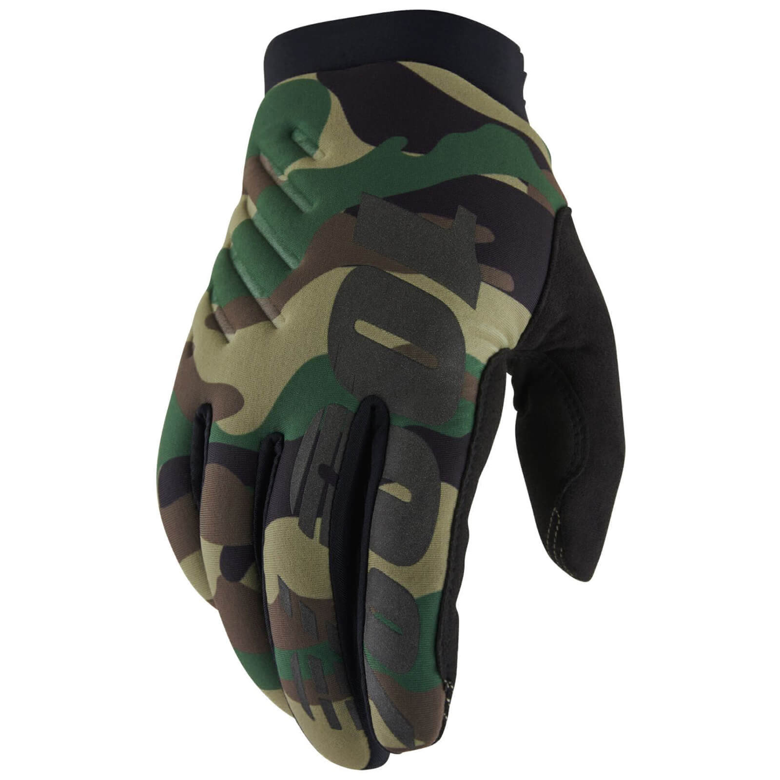 100% Brisker MTB Gloves - S - Camo/Black