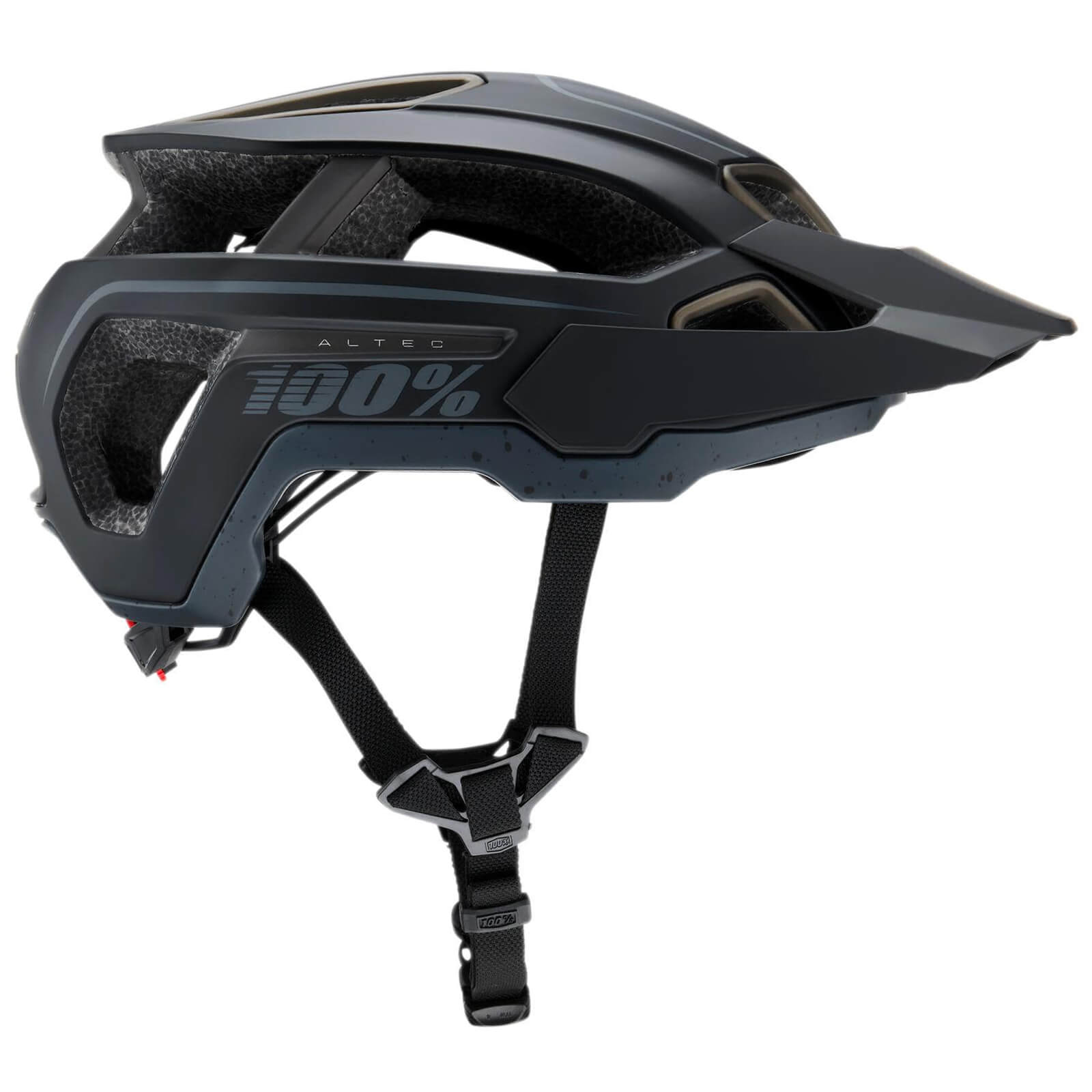 100% Altec MTB Helmet with Fidlock - S/M - Black