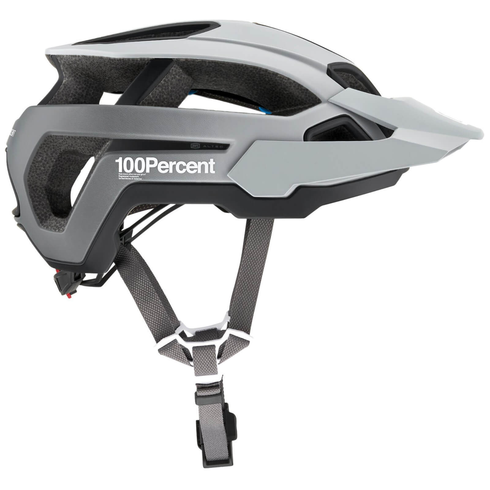 100% Altec MTB Helmet with Fidlock - L/XL - Grey Fade