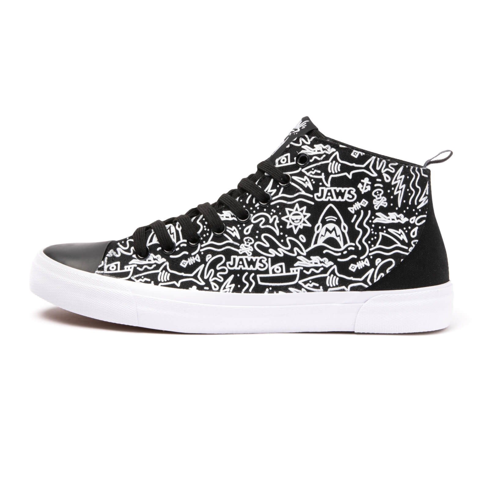 

Akedo x Jaws Deep Sea Doodle Black Signature High Top - UK3 / EU35.5