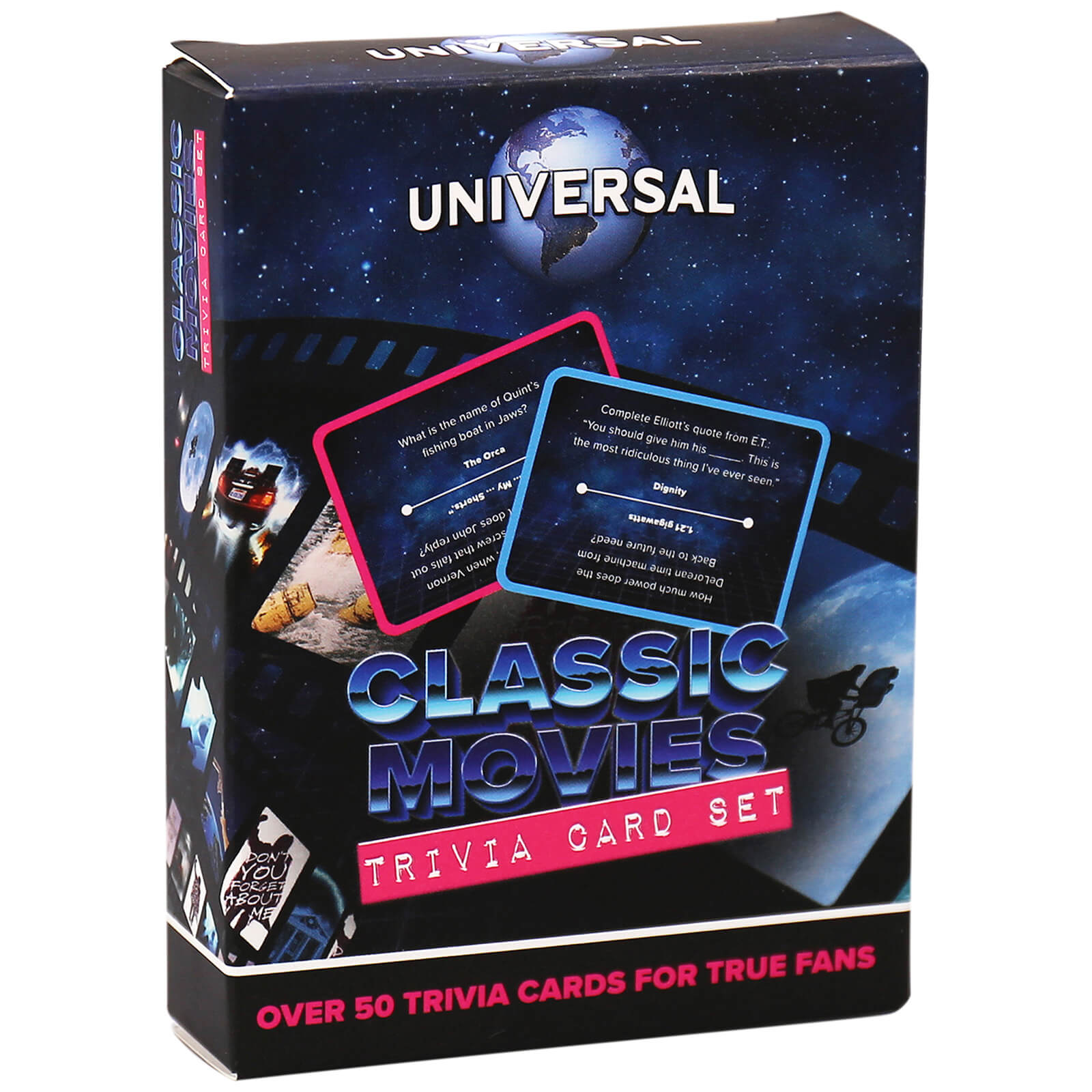 Photos - Board Game Universal Classic Movies Trivia Card Set TRIVUNI01 