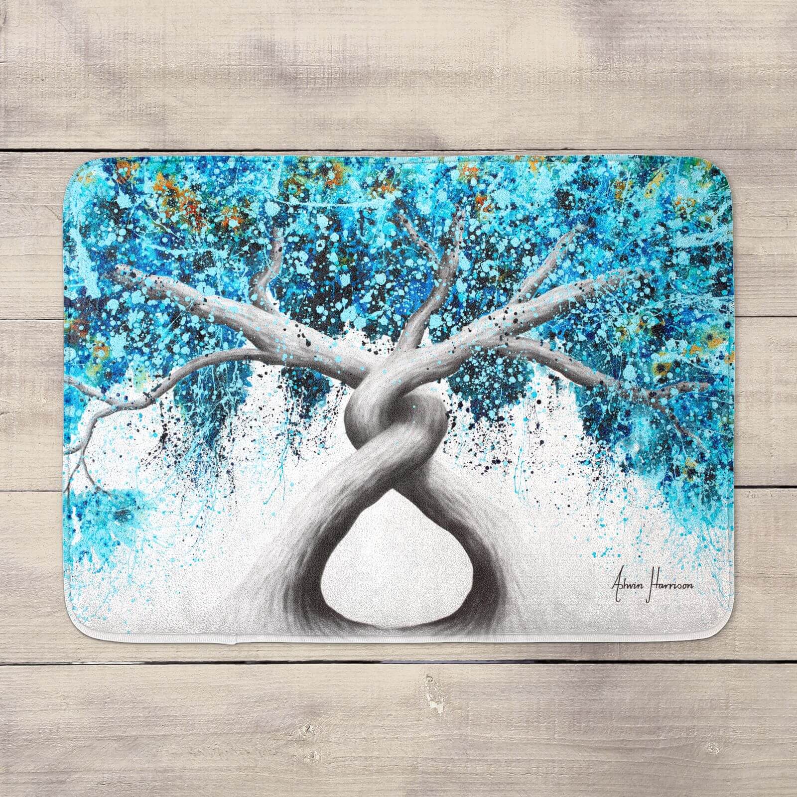 Twisting Reef Trees Bath Mat