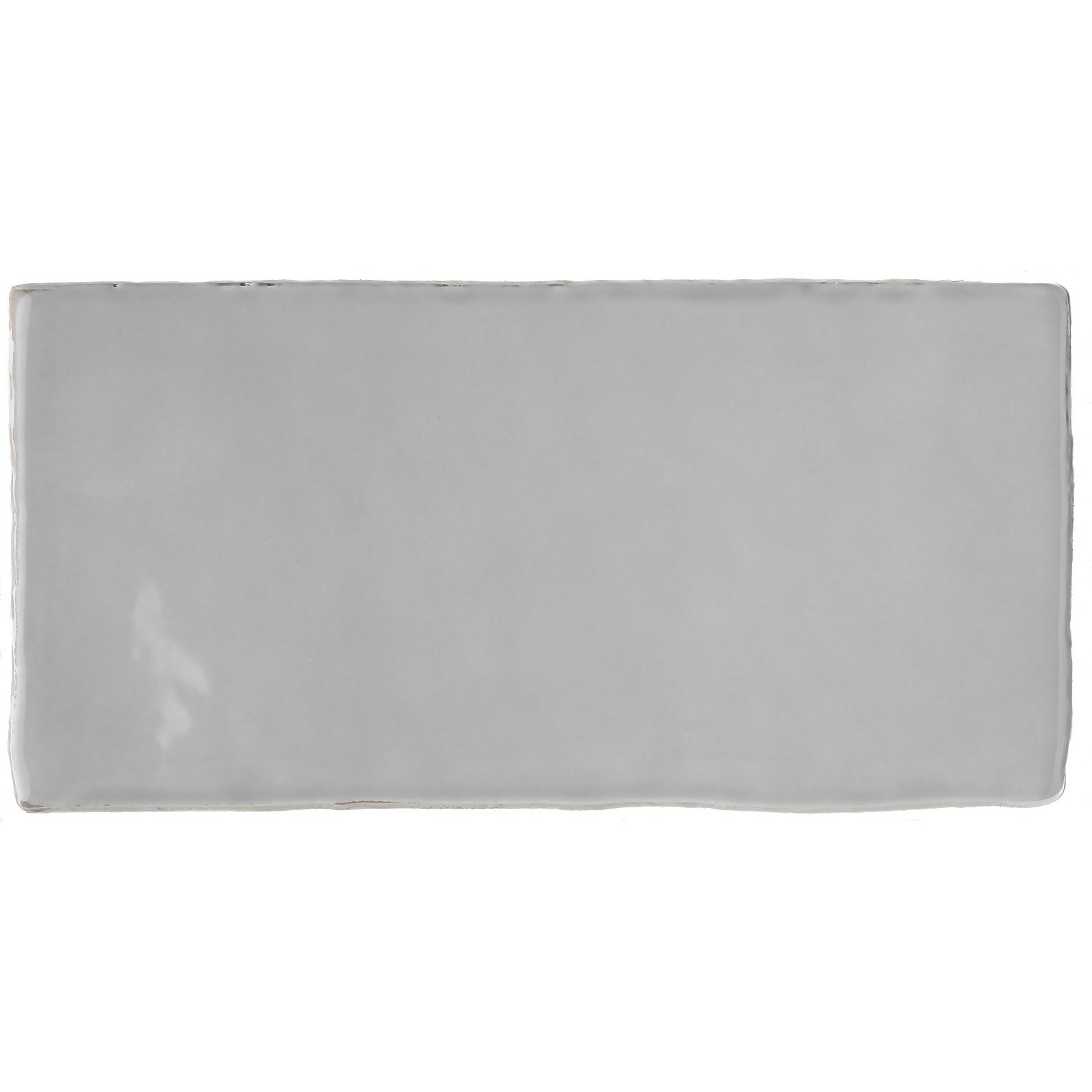 Photo of Country Living Artisan Whisper Grey Ceramic Wall Tile 75 X 150mm - 0.5sqm Pack