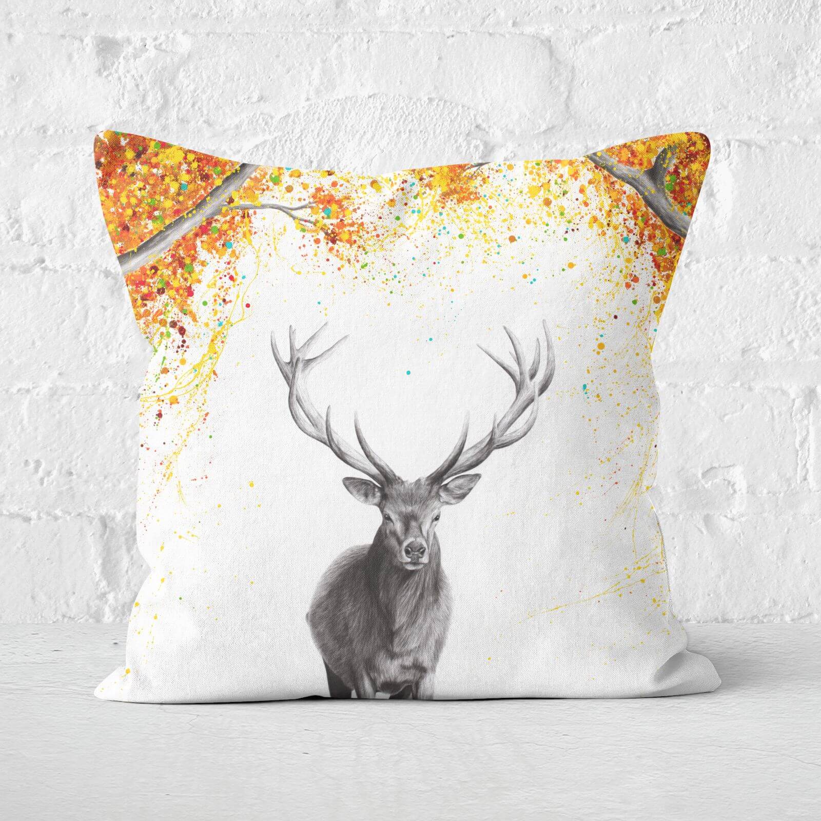The Deer Dreamer Square Cushion - 40x40cm - Soft Touch