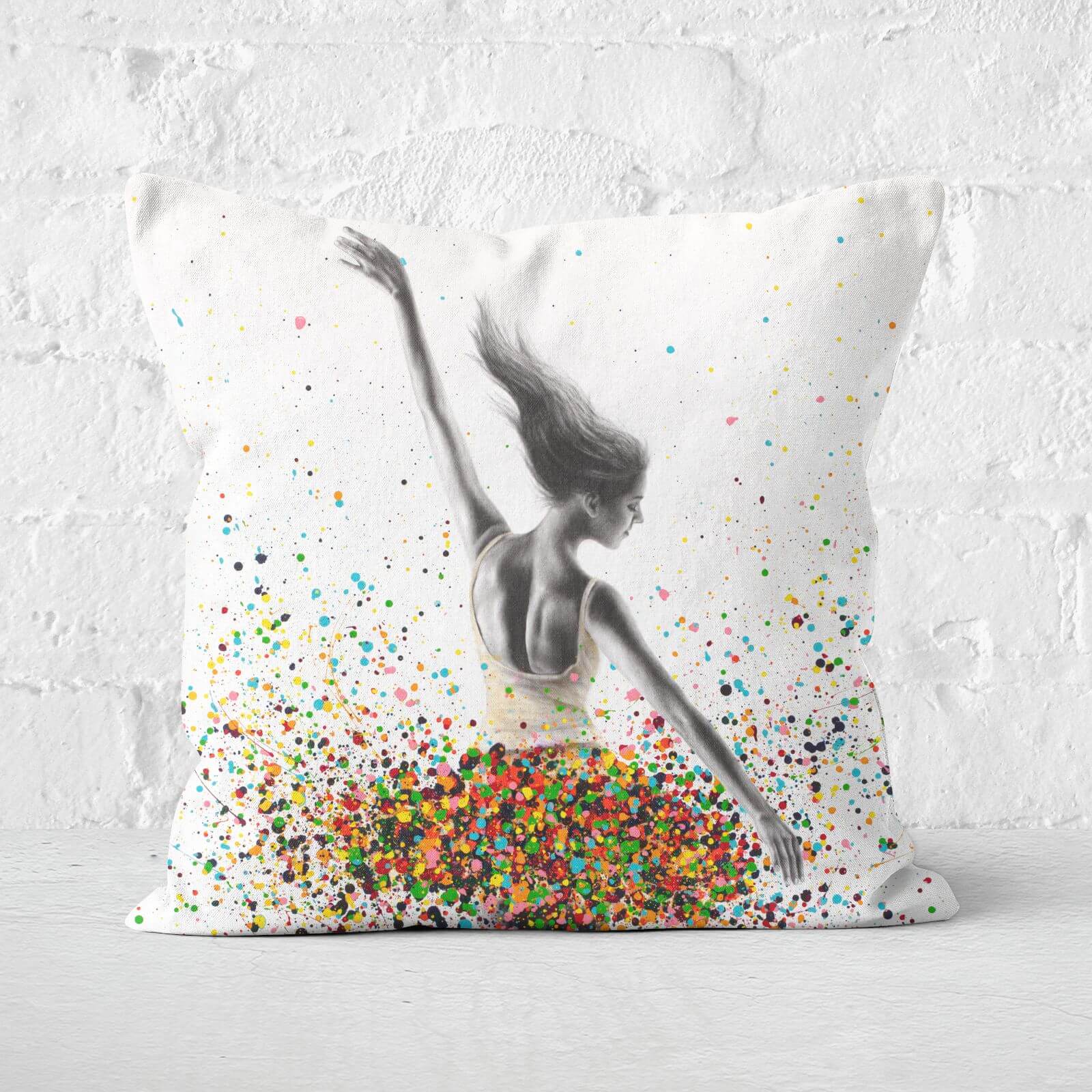 The Dance Dreamer Square Cushion - 40x40cm - Soft Touch