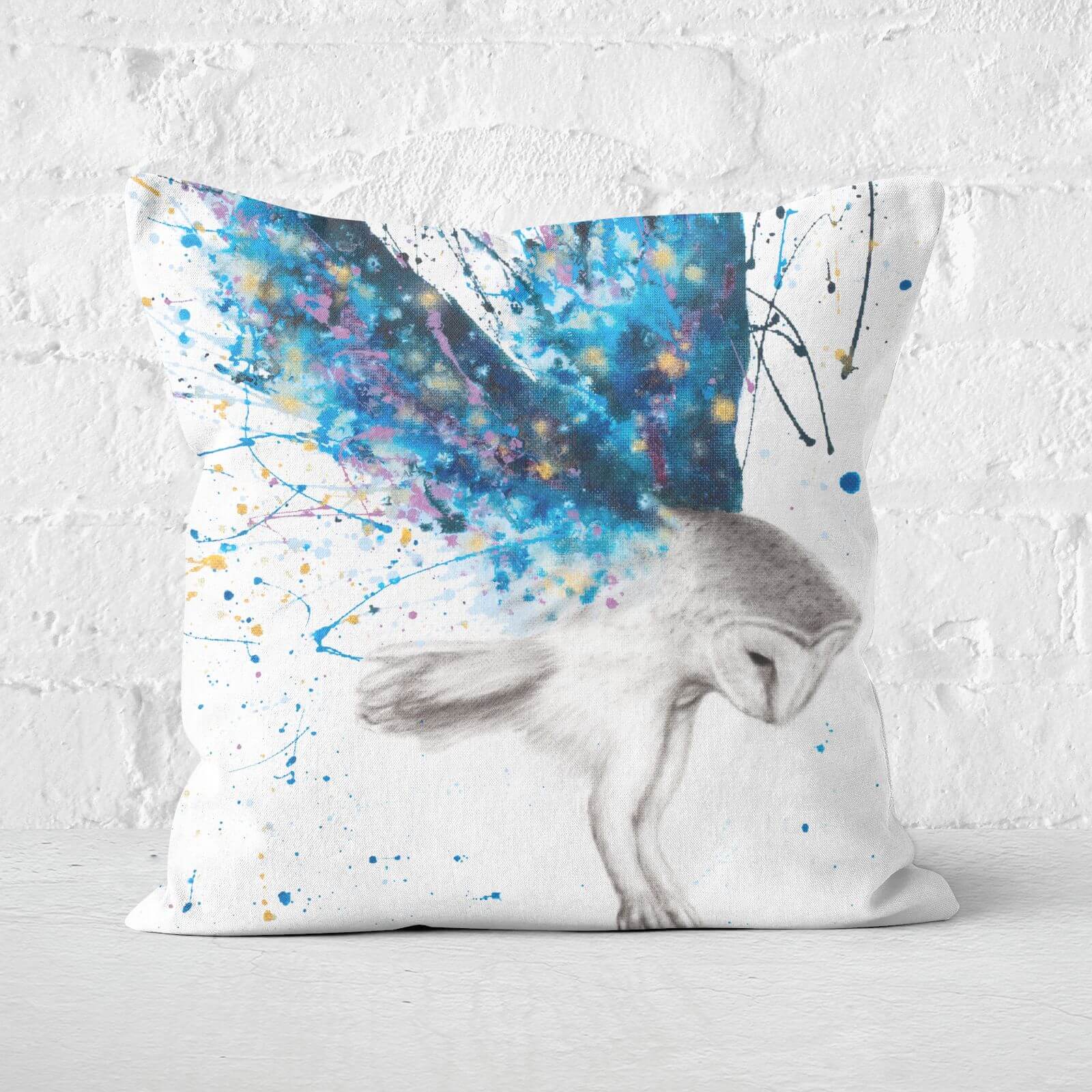 The Spirit Owl Square Cushion - 40x40cm - Soft Touch