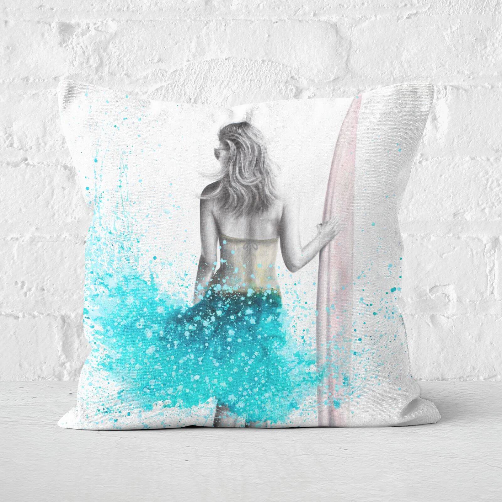 On The Horizon Square Cushion - 40x40cm - Soft Touch