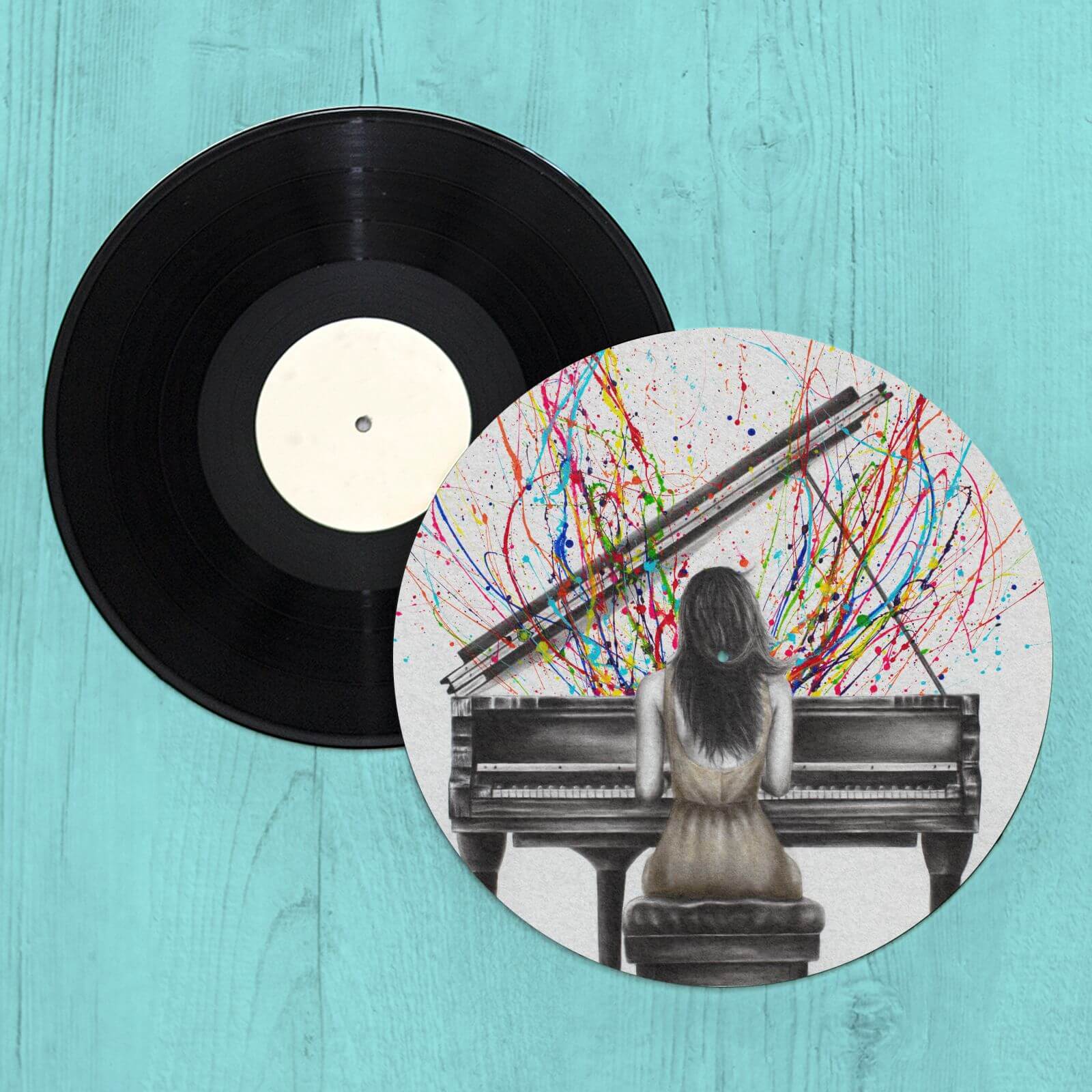 Grand Piano Solo Slip Mat