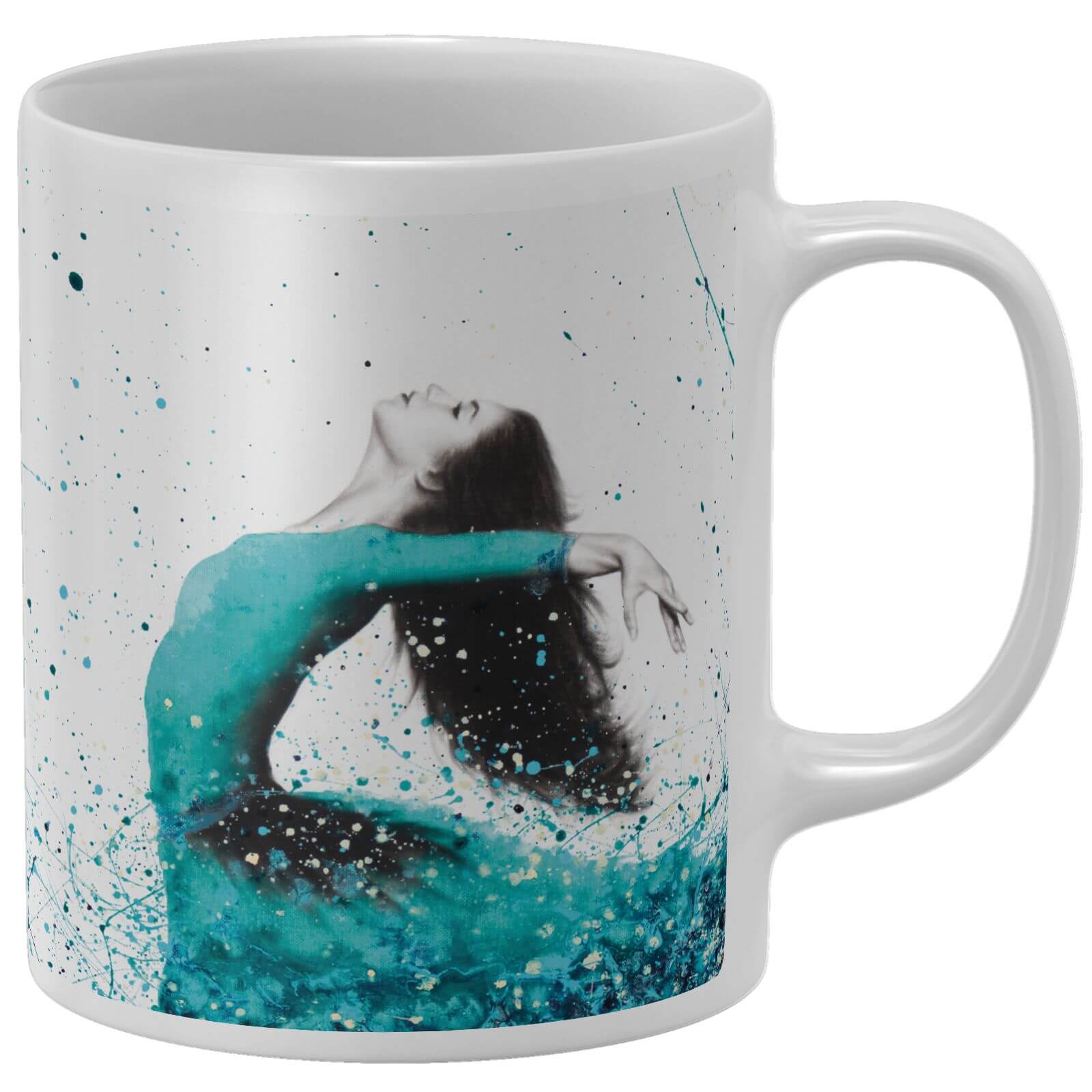 Turquoise Ocean Dancer Mug