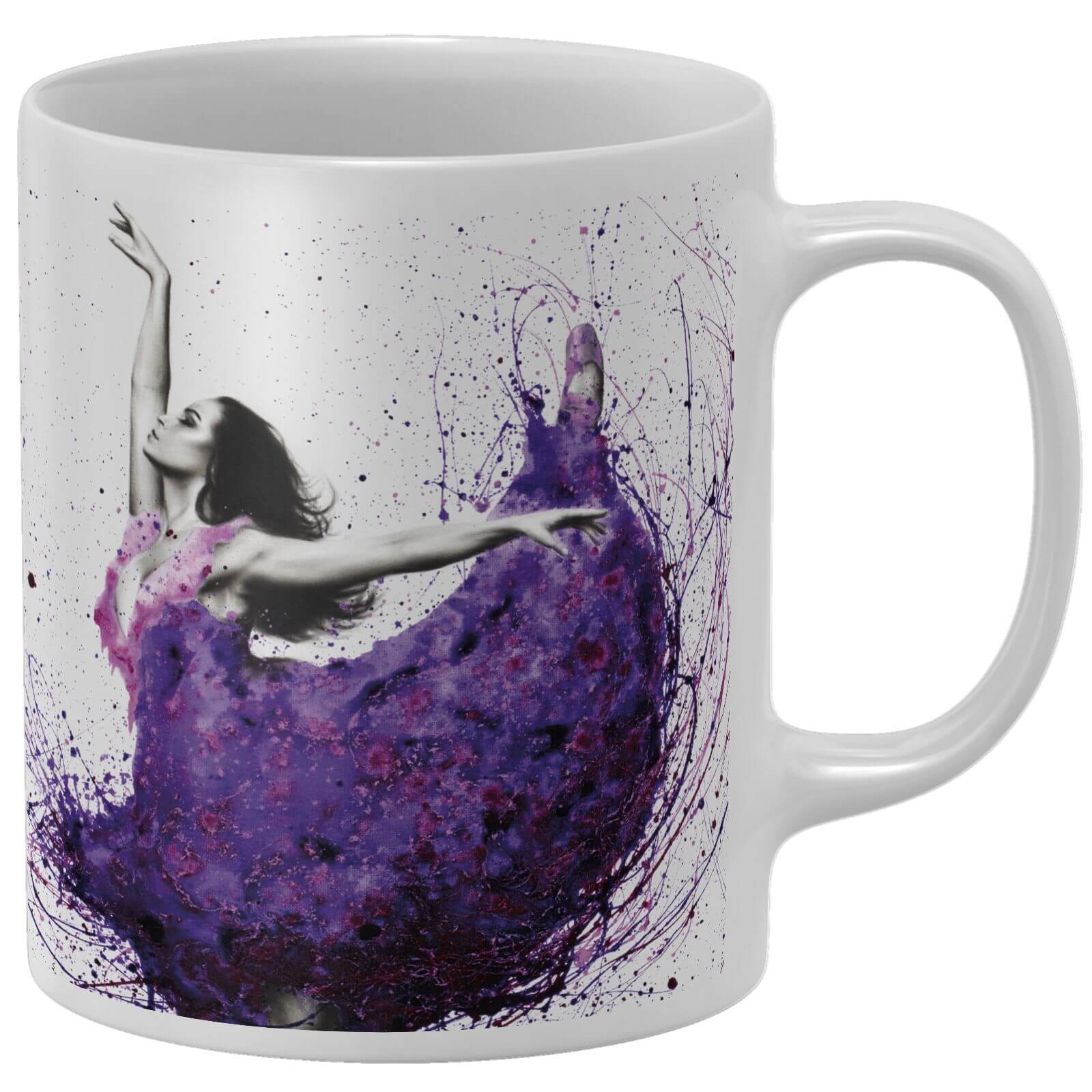 Purple Rain Ballet Mug
