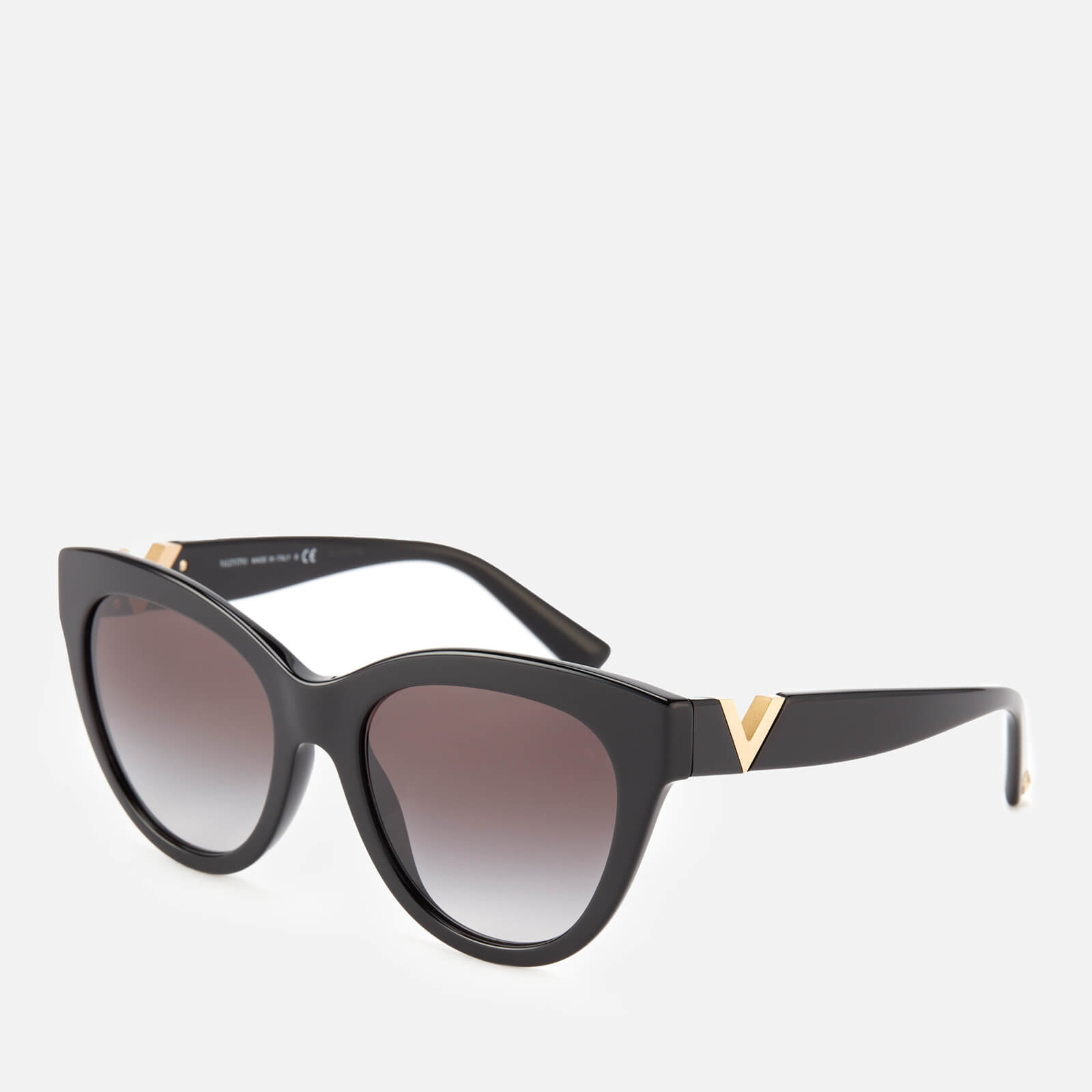 Valentino VA4089 50018G Black/Gradient Black Cat Eye Sunglasses