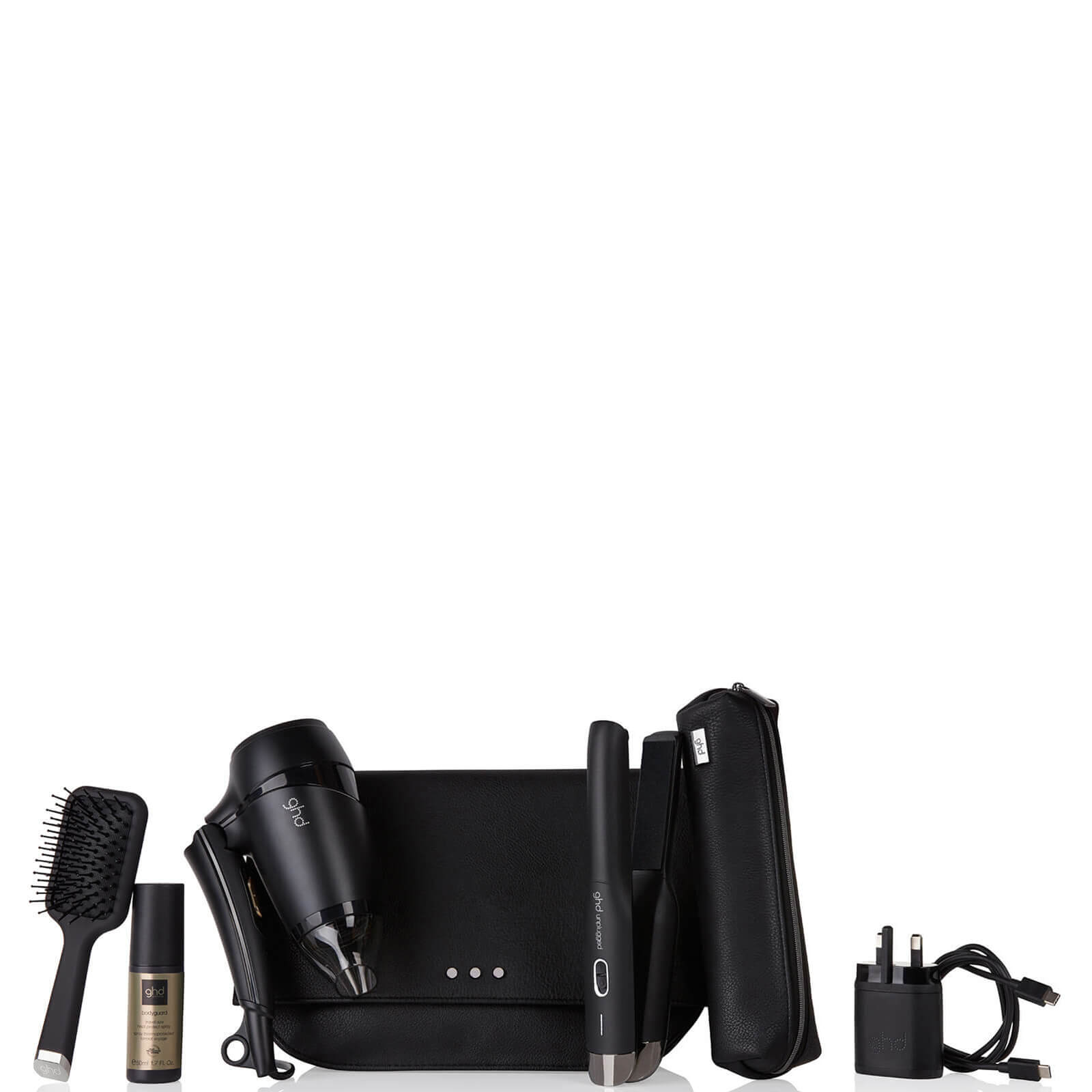 

ghd Unplugged & Flight Christmas Gift Set - Cordless Hair Straightener & Travel Hair Dryer