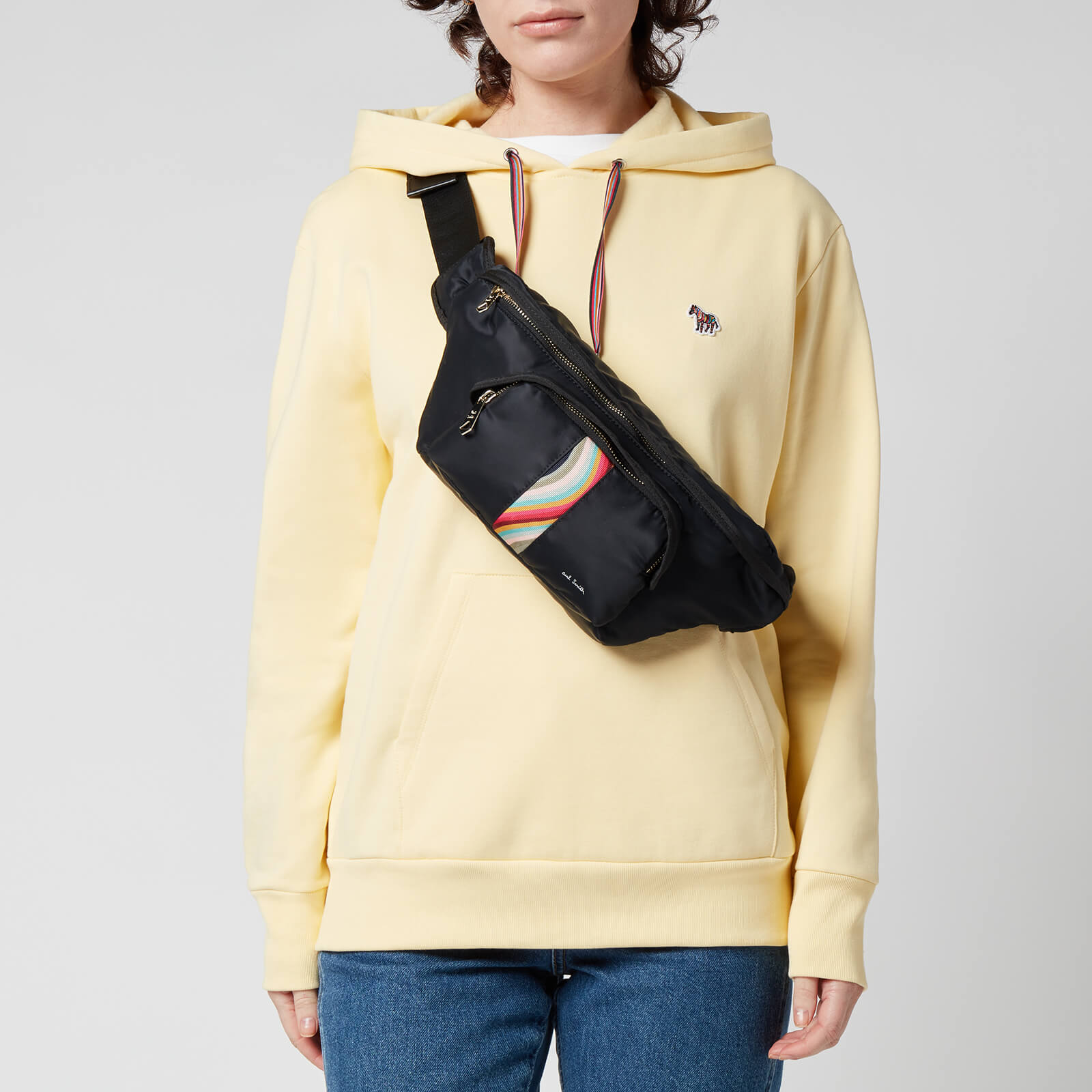 Paul Smith Women's Bum Bag Nylon - Black