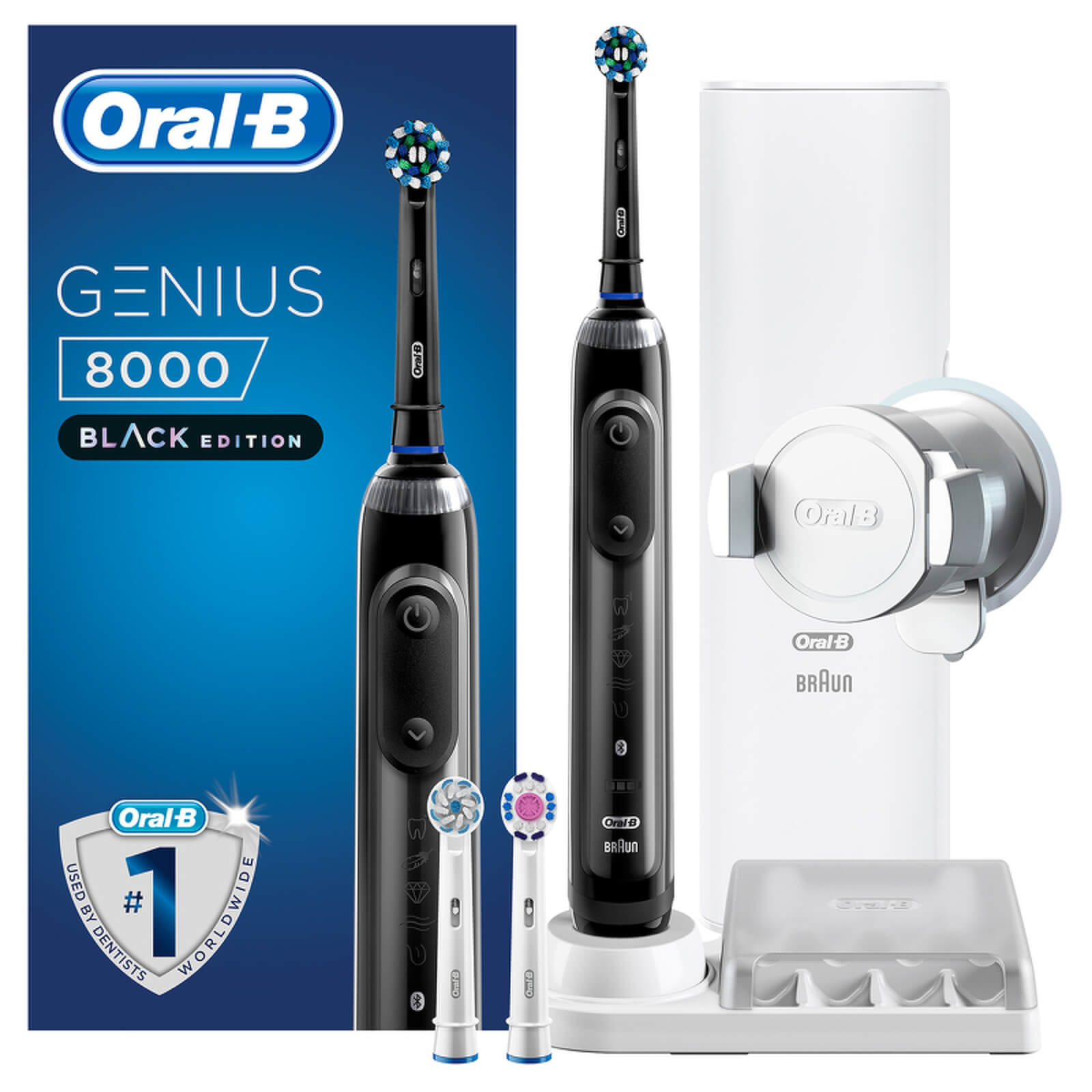 

Oral-B Genius 8000 Electric Toothbrush - Black