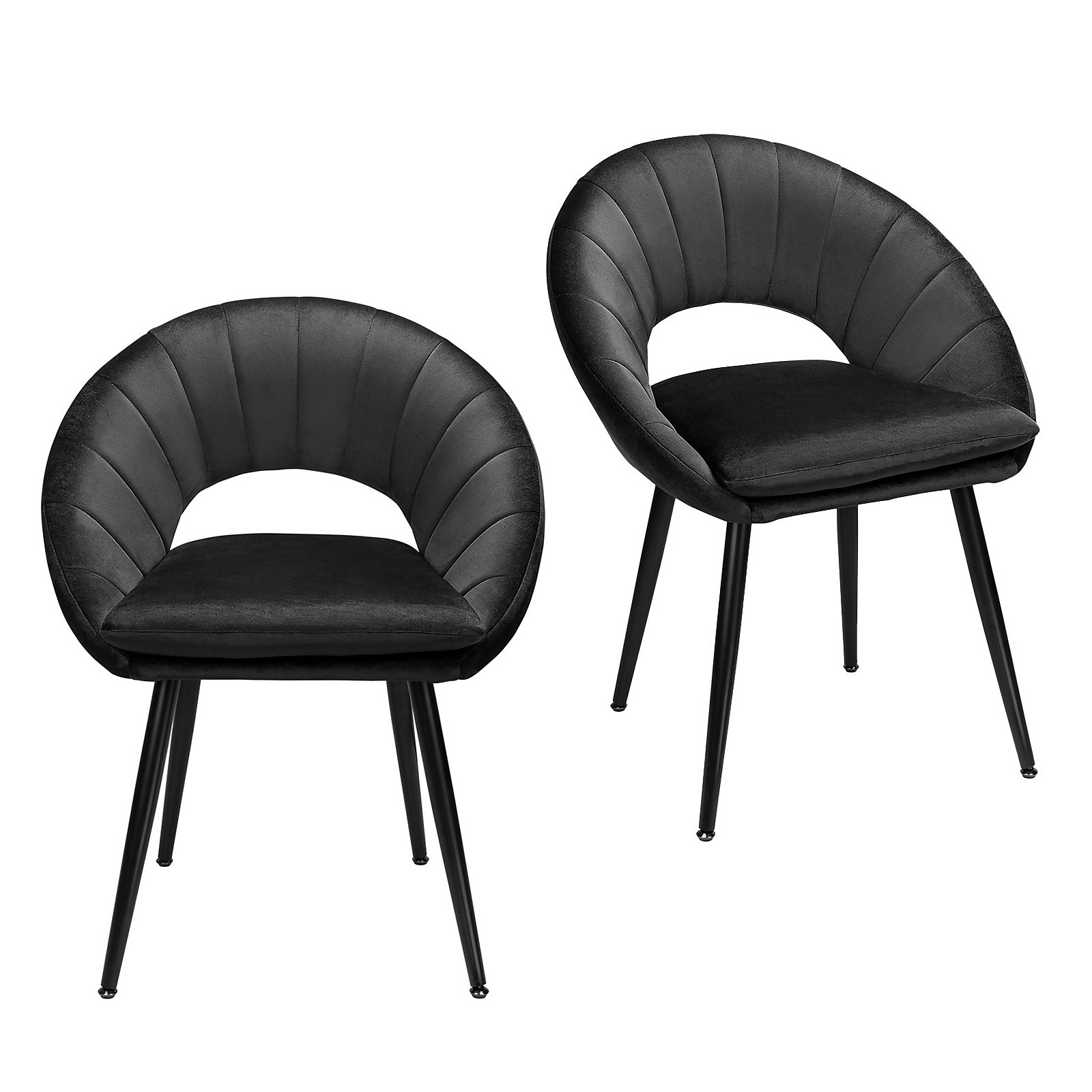 Photo of Margot Dining Chair - Set Of 2 - Black