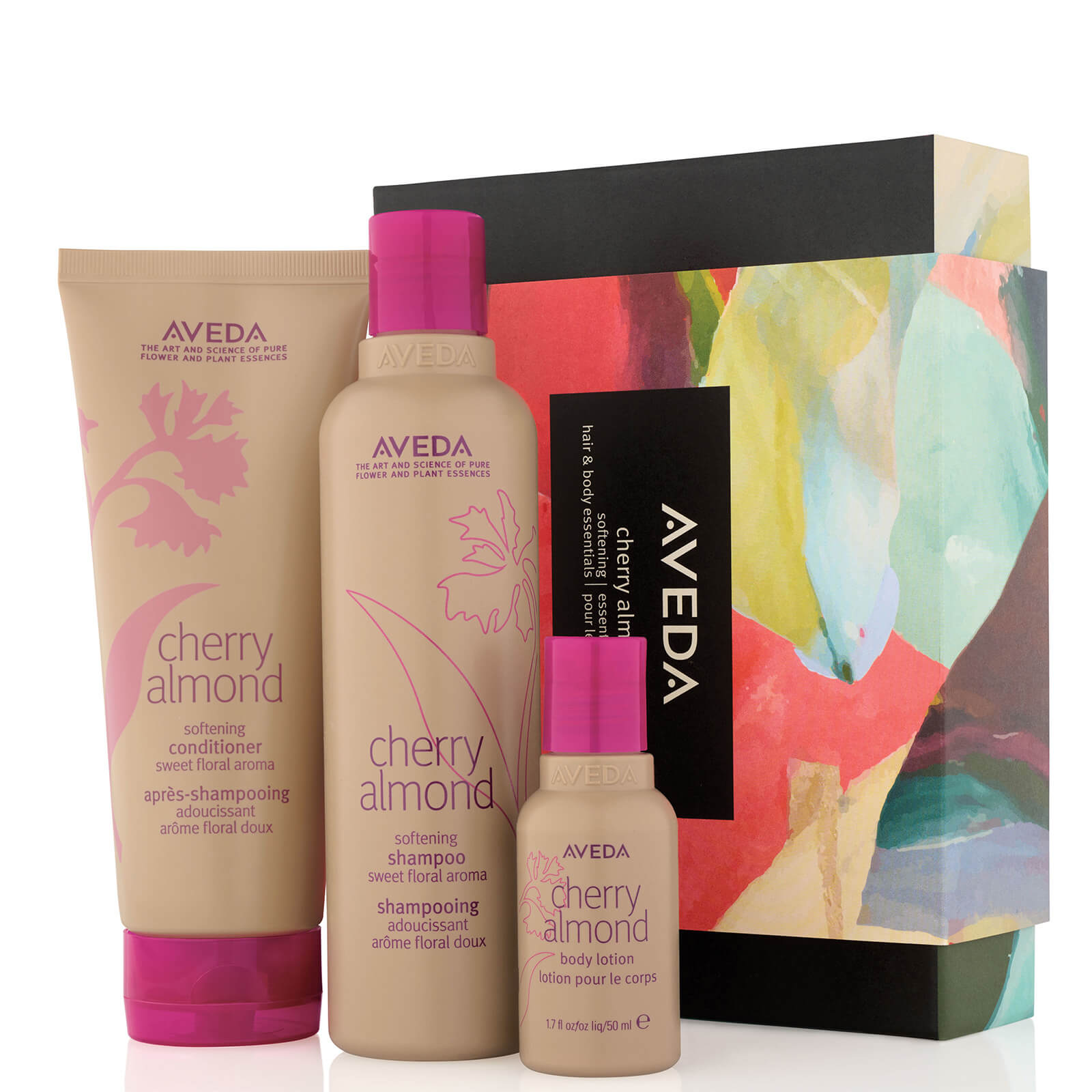 

Aveda Cherry Almond Softening Hair and Body Essentials Set