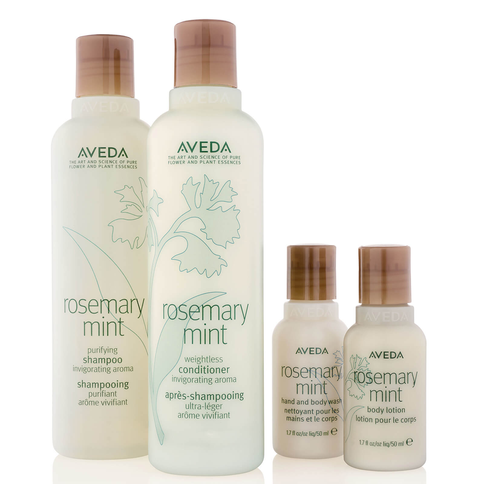 Aveda Exclusive Rosemary Mint Invigorating Hair and Body Care (Worth £53.00)