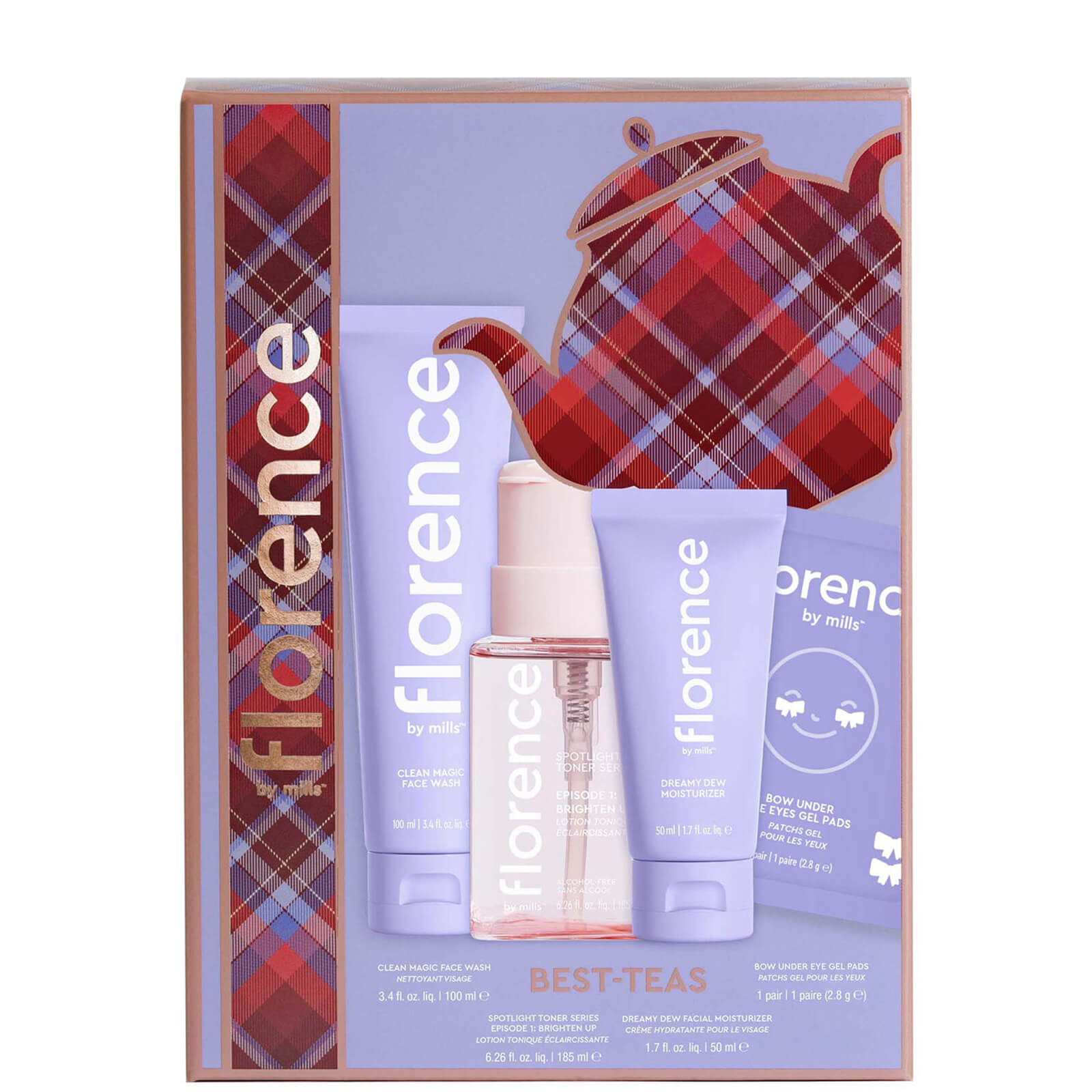 

Набор для ухода за кожей лица florence by mills Набор лучших чаев