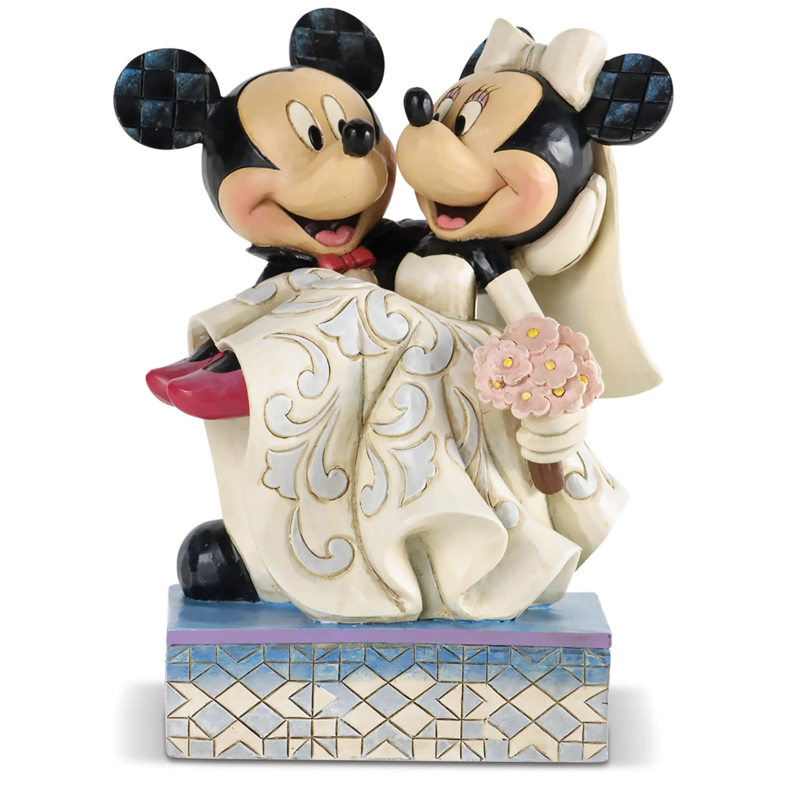 Disney Traditions Congratulations Mickey & Minnie Figurine