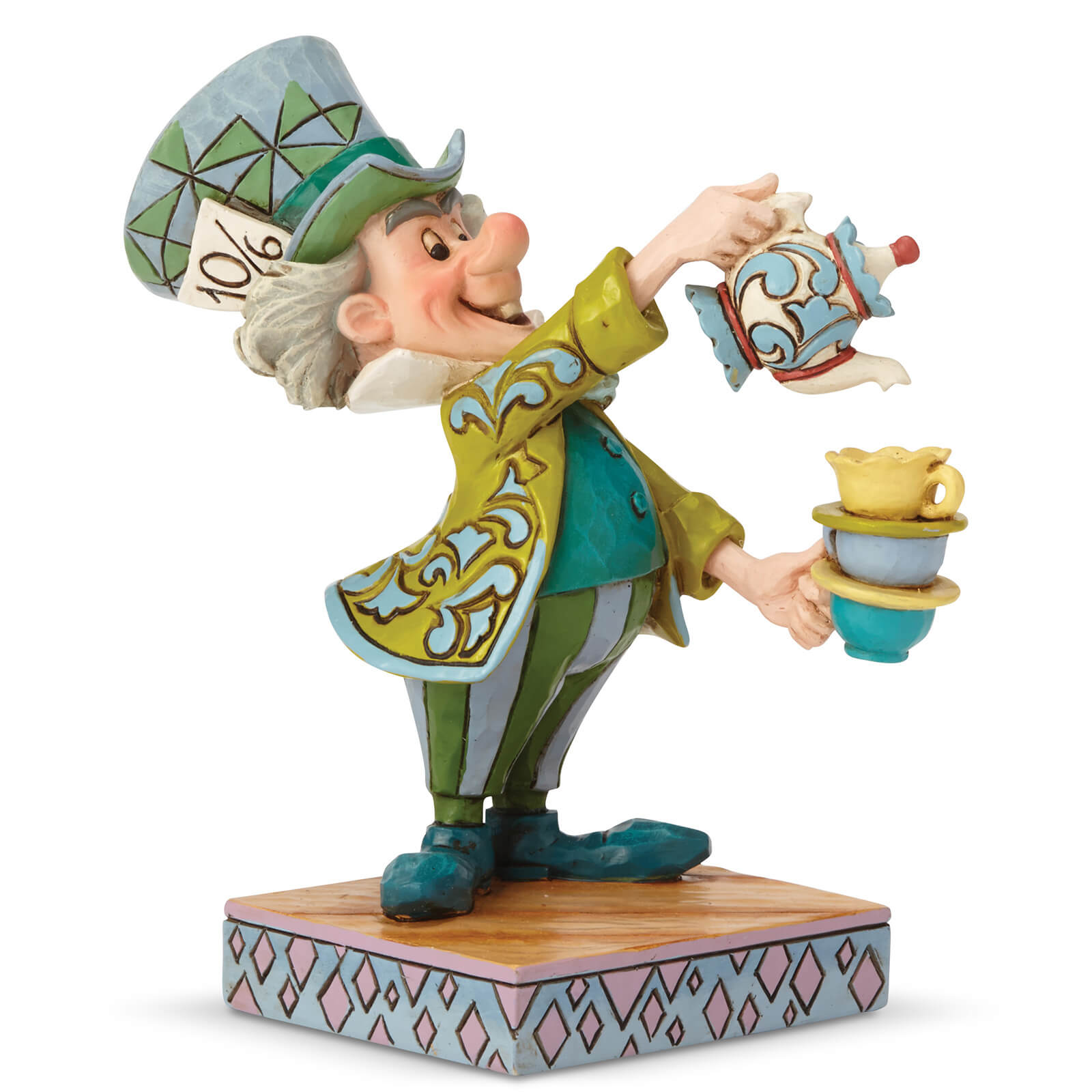Image of Disney Traditions 'A Spot Of Tea' Mad Hatter Figurine