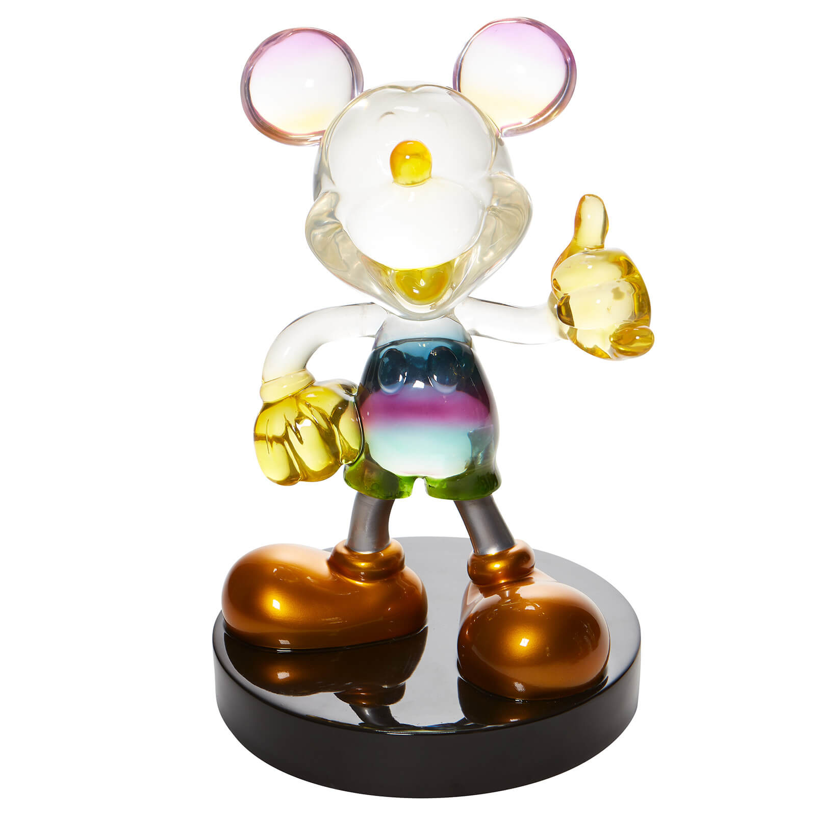 Grand Jester Studios Rainbow Resin Mickey Mouse Figurine