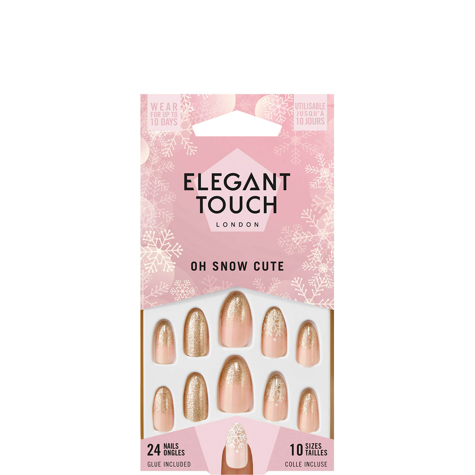 

Elegant Touch False Nails - Oh Snow Cute