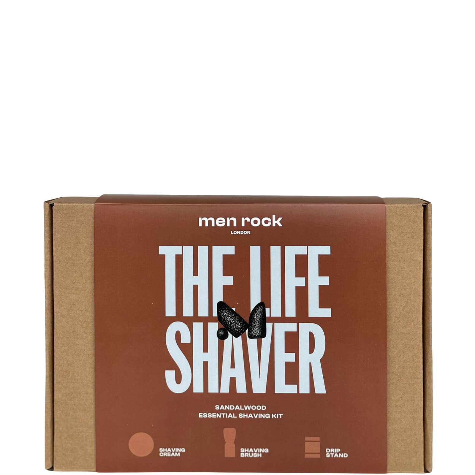 

Men Rock Shaving Gift Set - Sandalwood