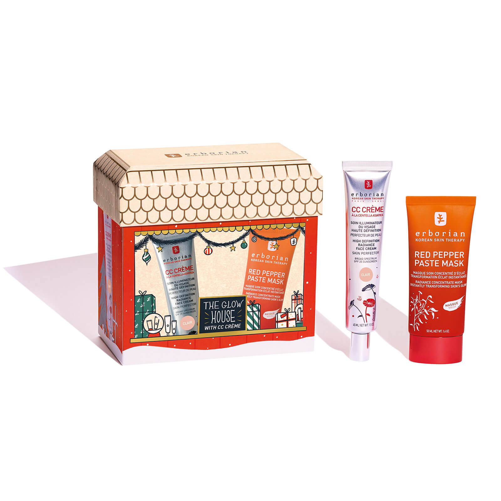 

Erborian The Glow House with CC Creme Clair (Worth £76)