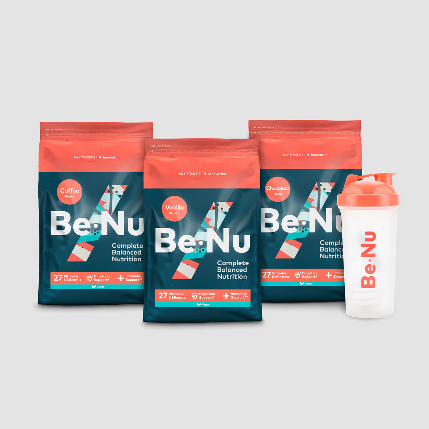 

BeNu Complete Nutrition Vegan Shake Bundle