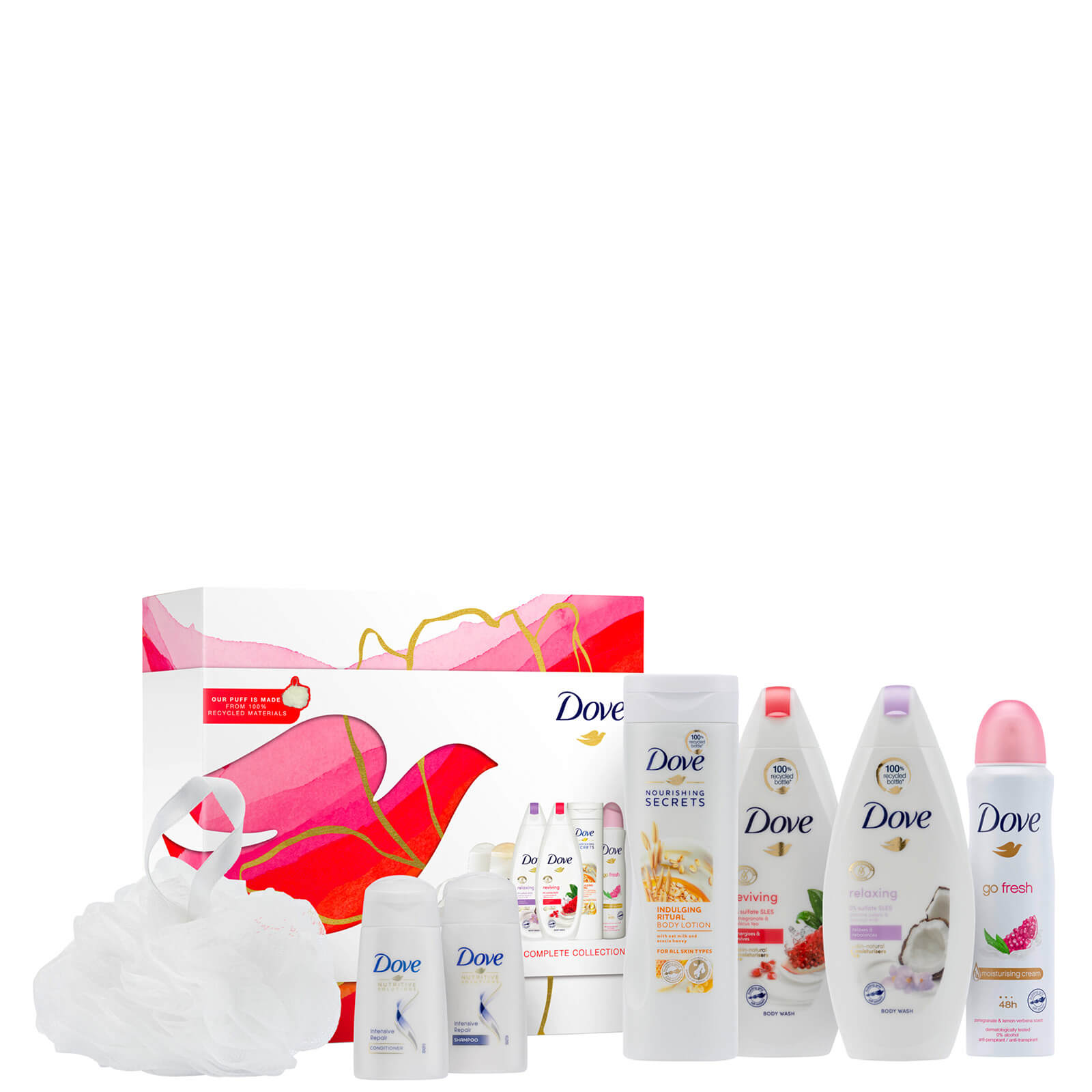 

Dove Radiantly Refreshing Complete Collection
