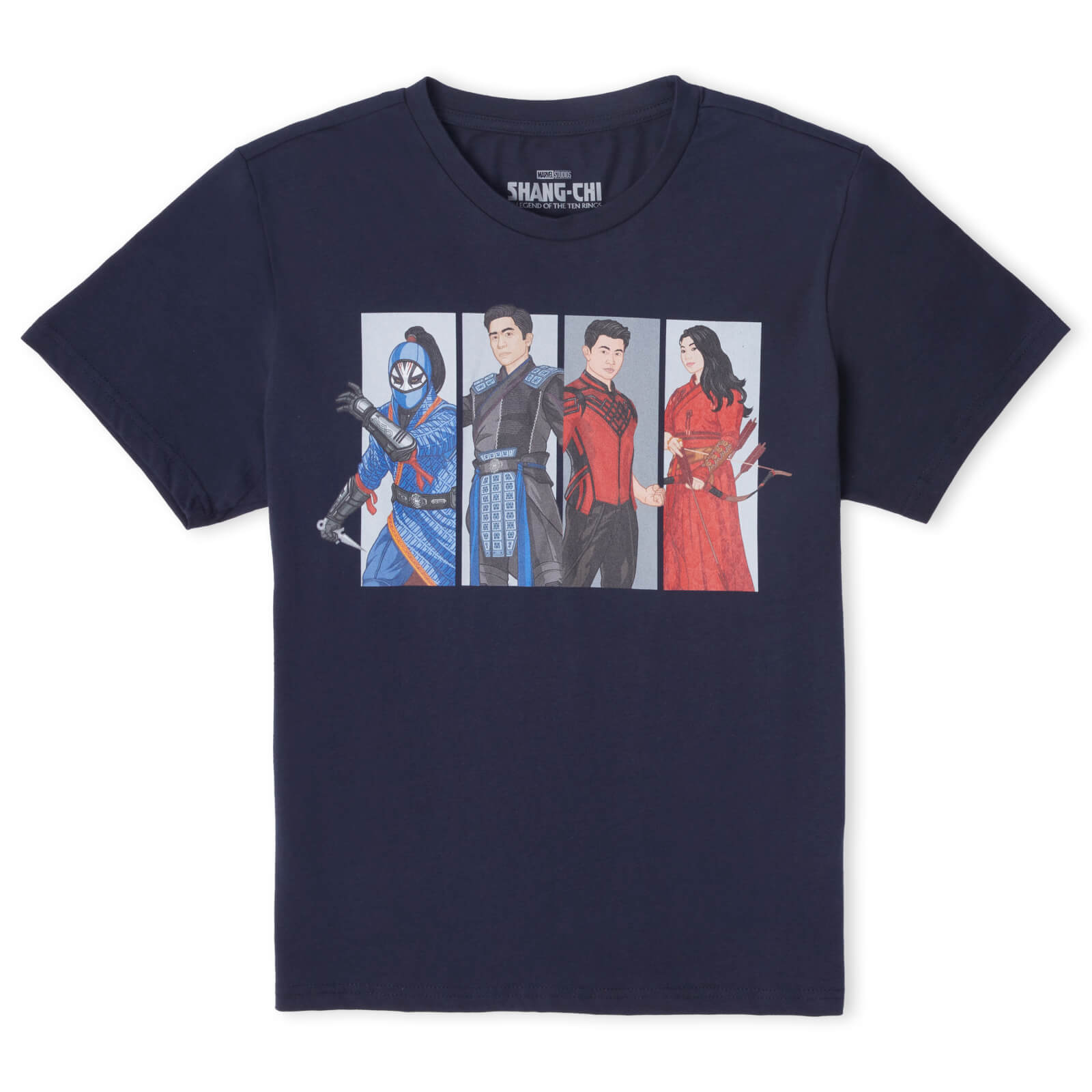 Shang-Chi Group Pose Men's T-Shirt - Navy - XS - Navy