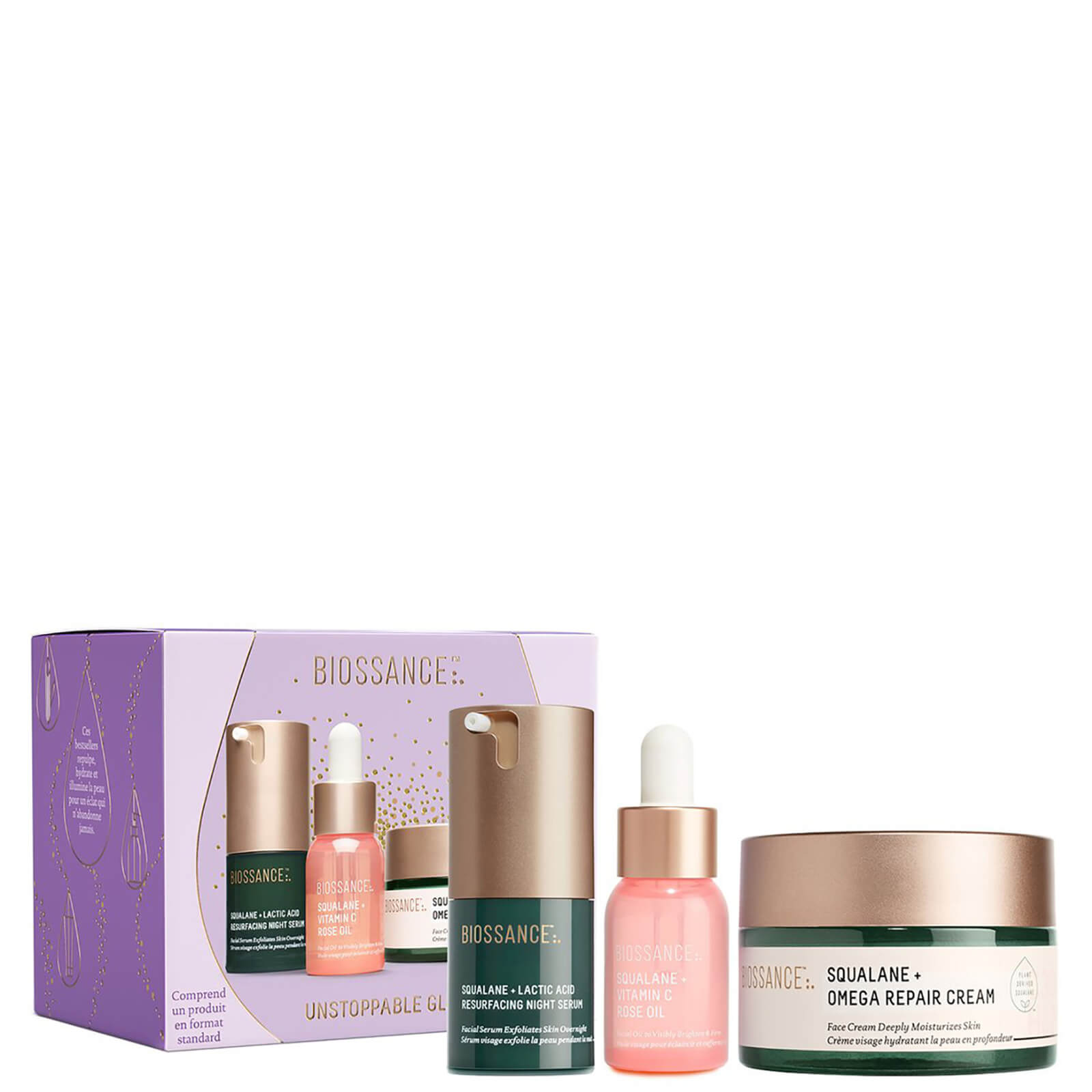 Biossance Unstoppable Glow Set
