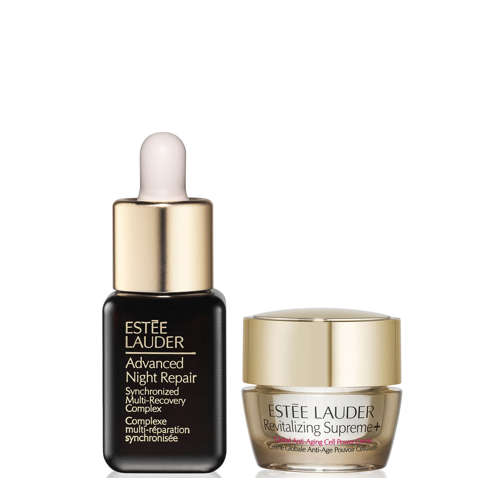Estée Lauder Advanced Night Repair Serum 7ml and Revitalizing Supreme+ Global Anti-Aging Creme 7ml