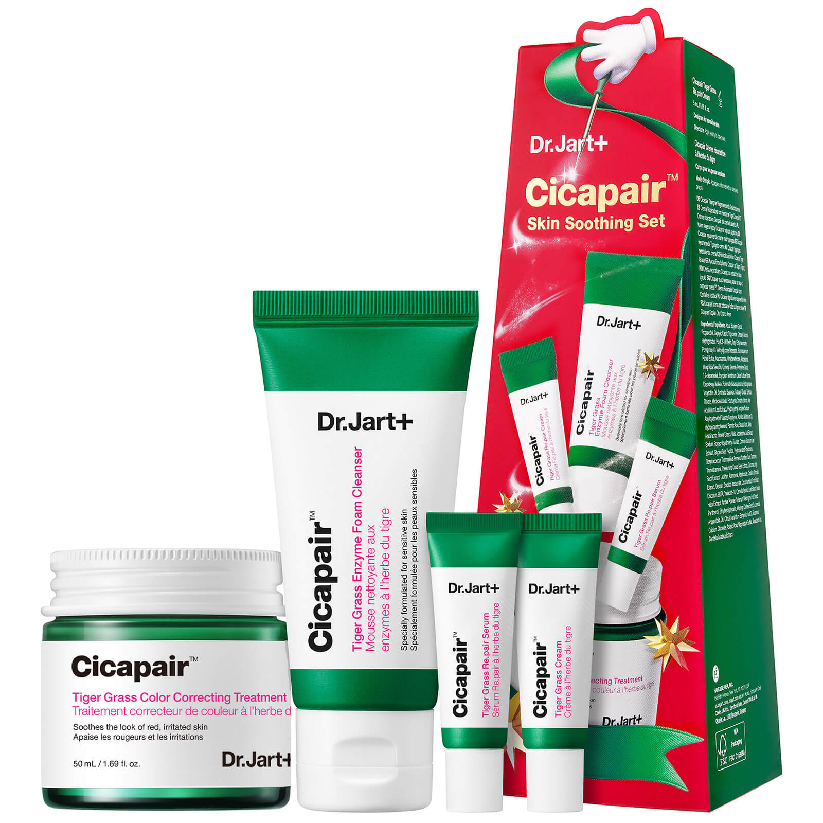 

Набор по уходу за кожей Dr.Jart+ Cicapair Skin Soothing Set