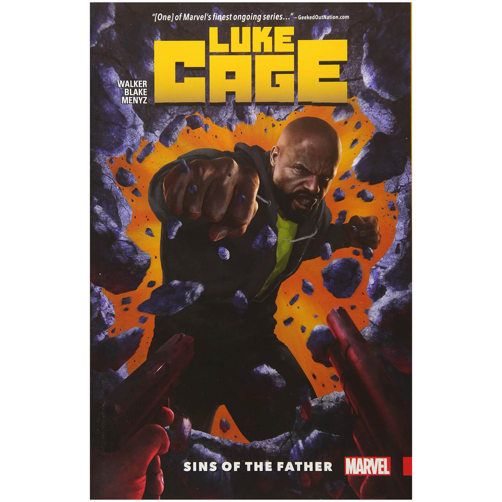 Marvel Comics Luke Cage Trade Paperback Vol 01 Sins Of The Father Graphic Novel