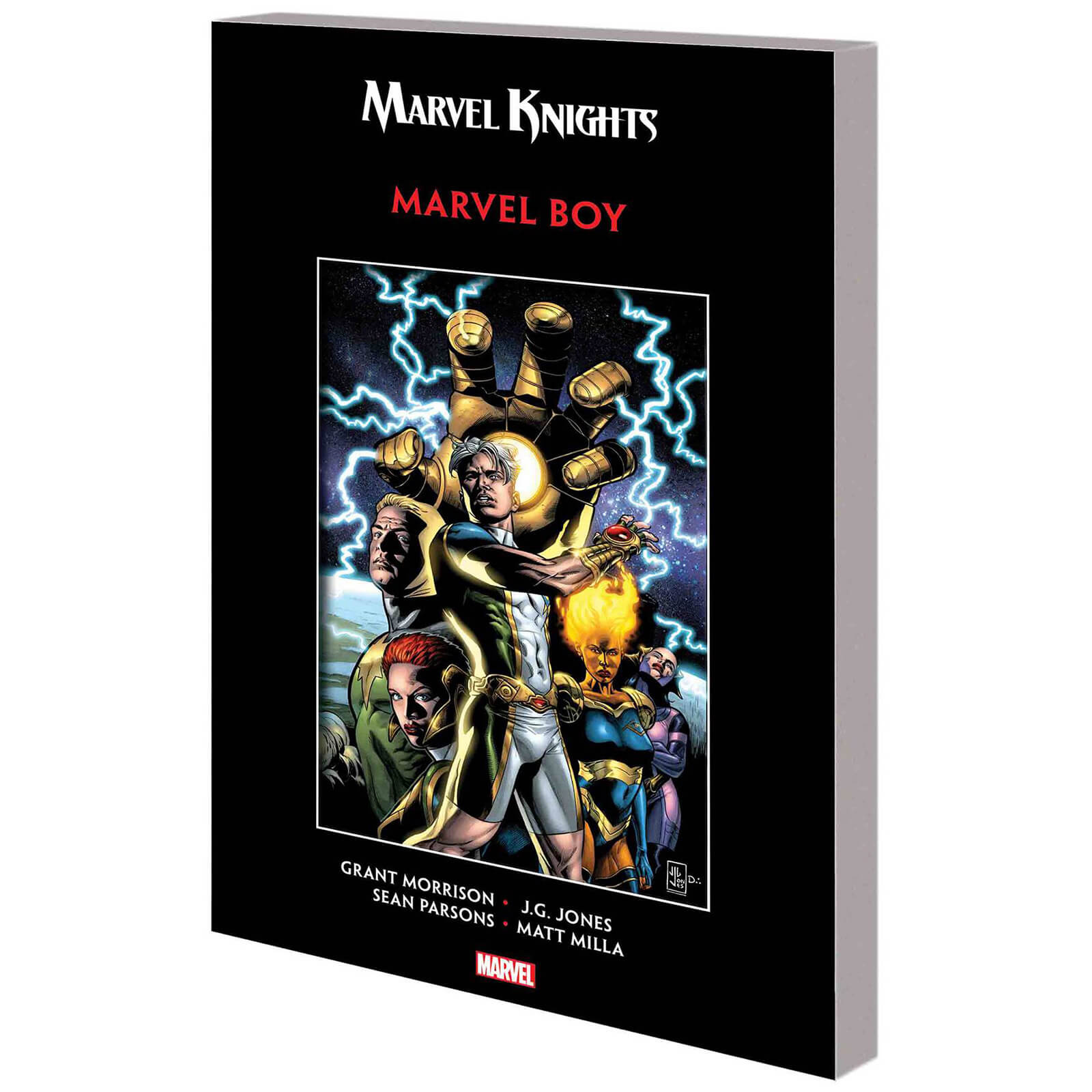 Marvel Comics Marvel Knights Marvel Boy By Morrison & Jones Trade Paperback Graphic Novel