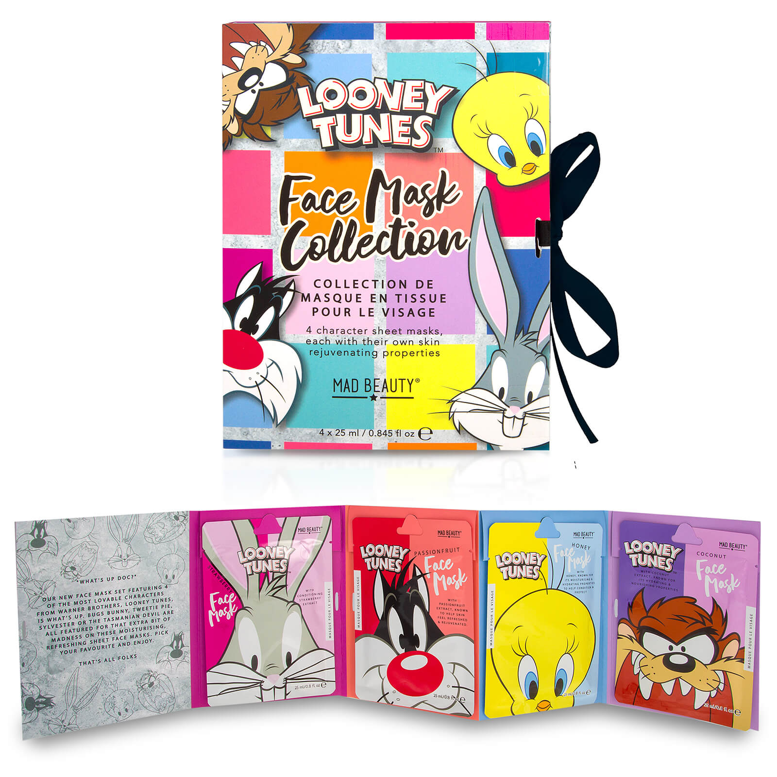 Mad Beauty Looney Tunes Face Mask Collection