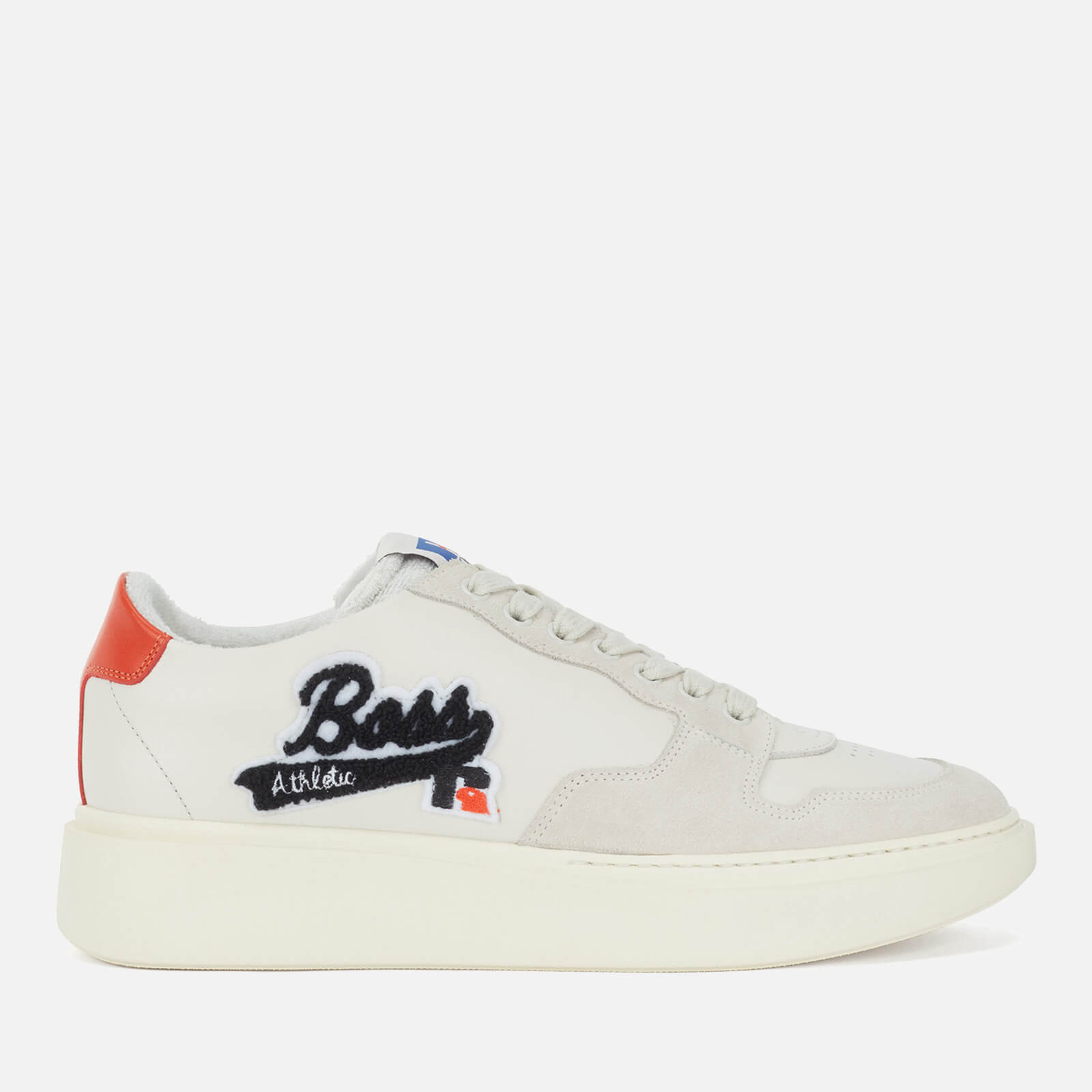 BOSS X Russell Athletic Women's Amber Logo Low Top Trainers - Open White - UK 3