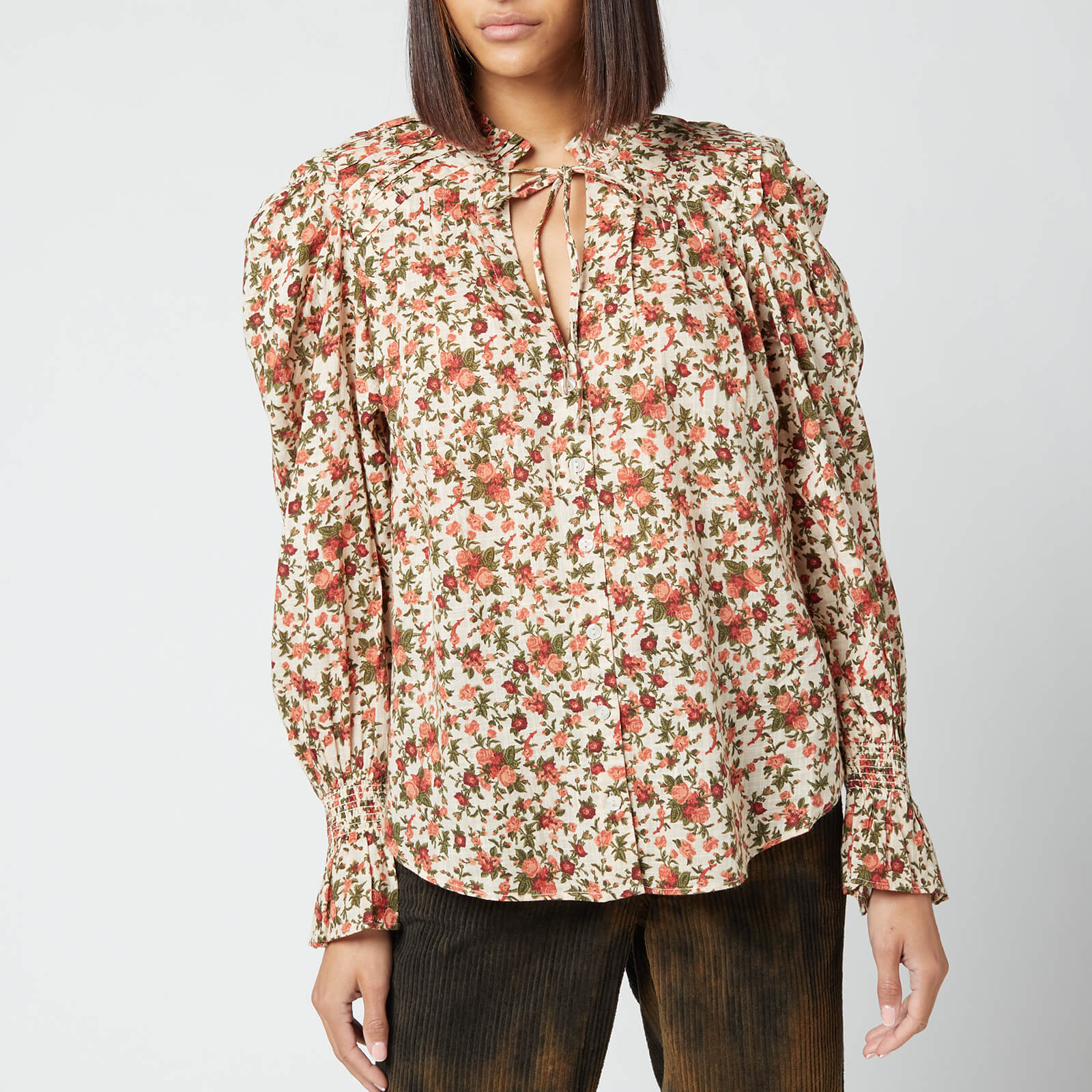 Free People Women's Meant To Be Blouse - Vintage Combo - XS
