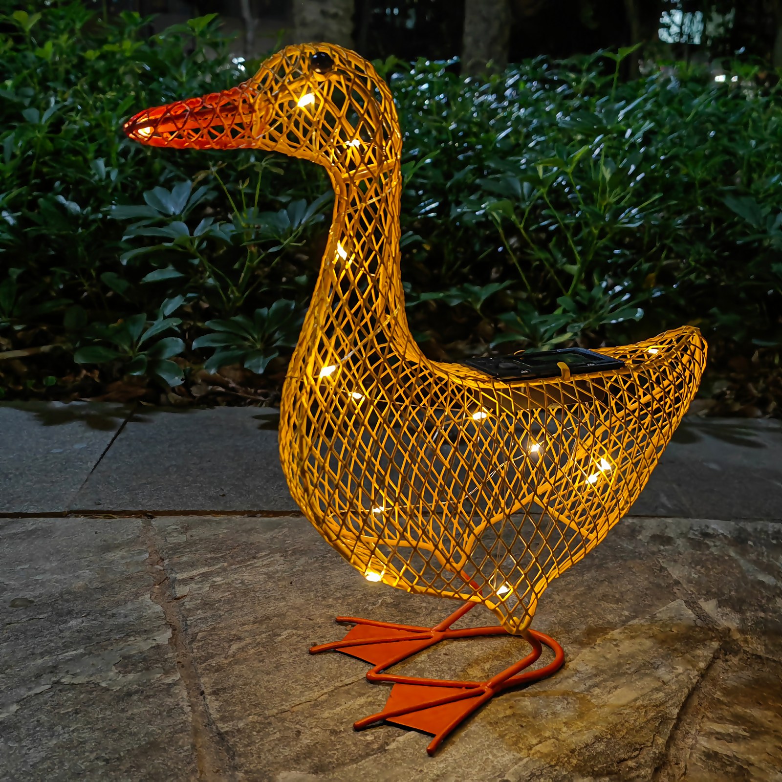 Photo of Solar Mesh Duck Garden Light