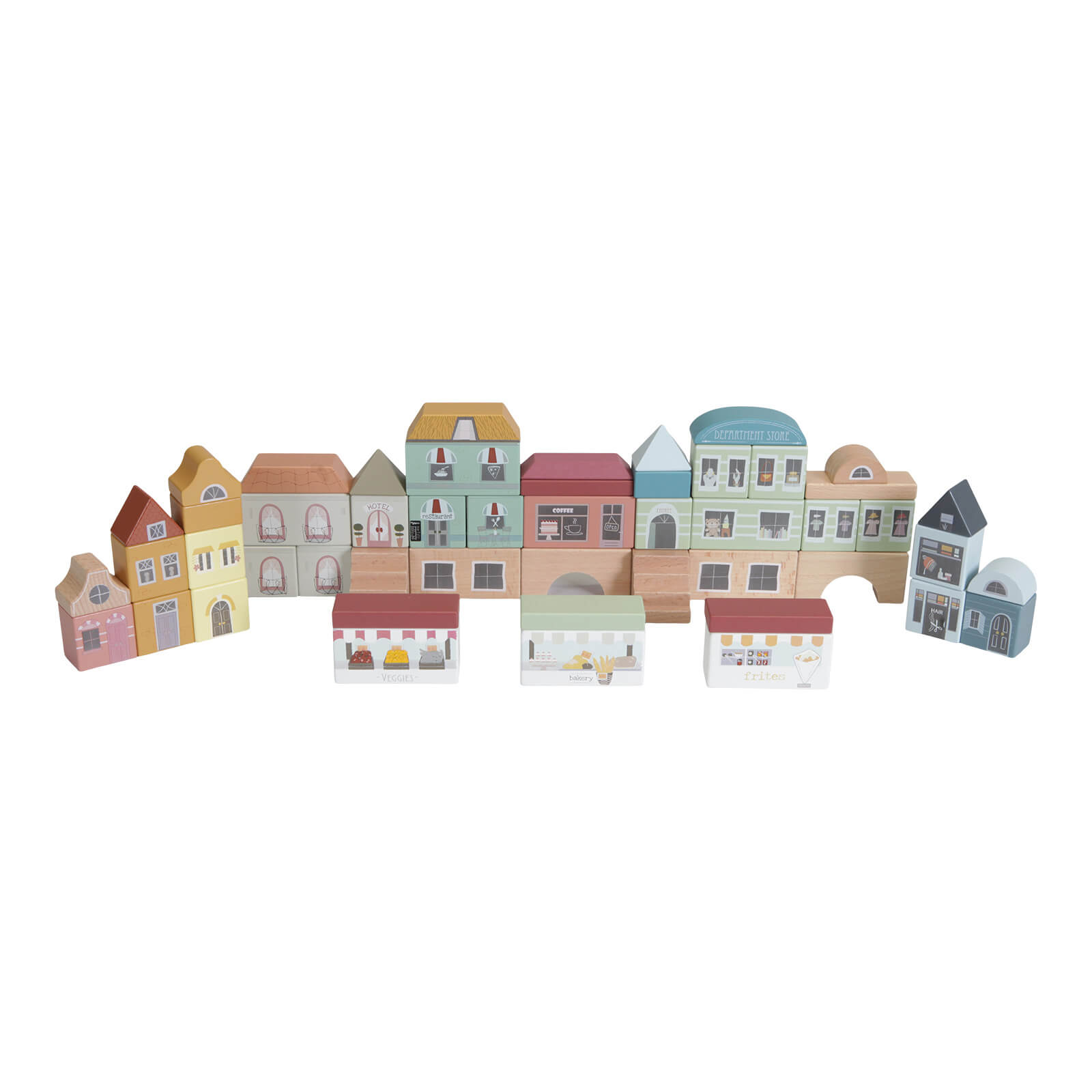 Image of Little Dutch Railway Extension - City Builing Blocks